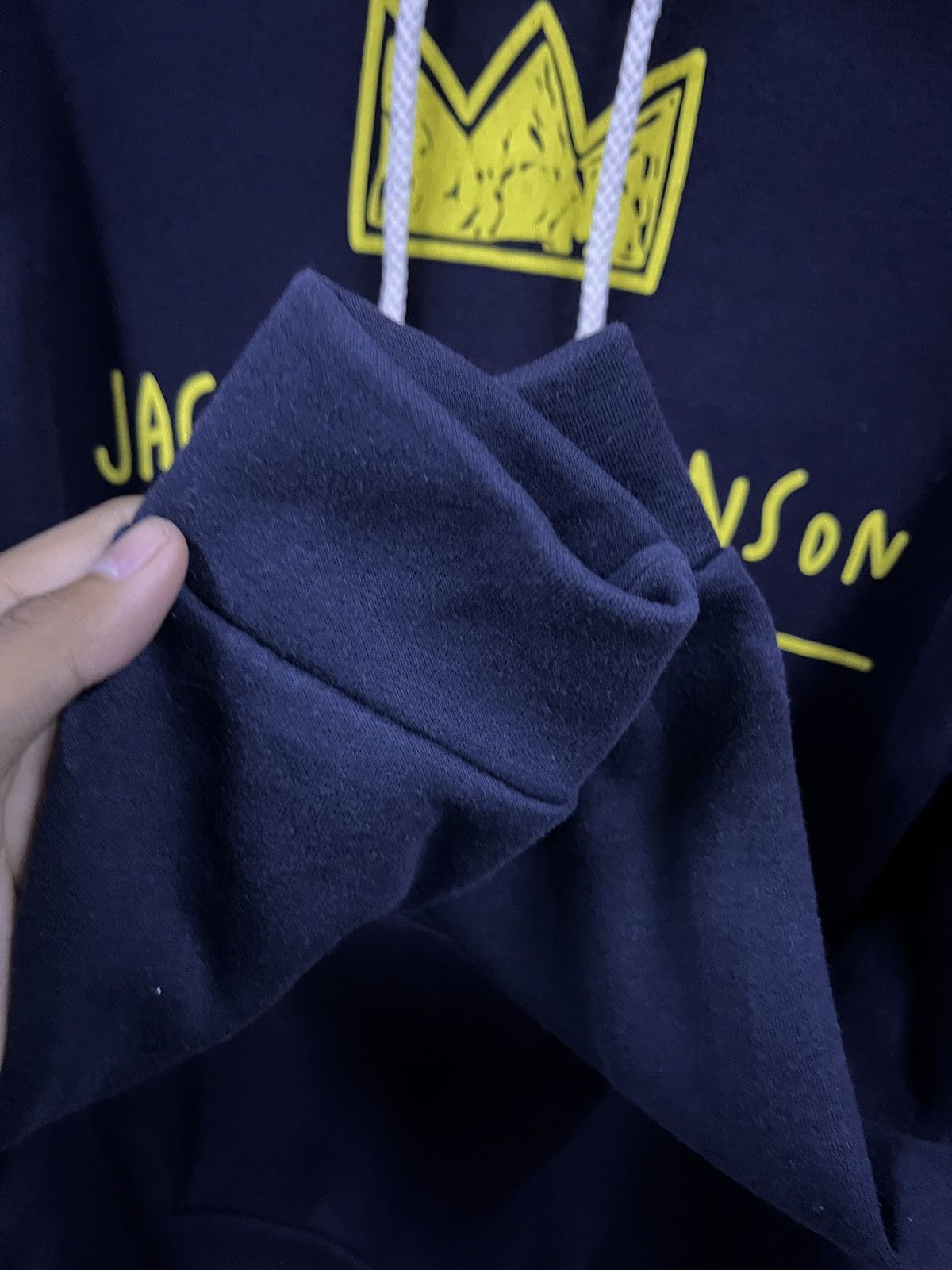 Jean-Michel Basquiat × agnes b. JEAN MICHAEL BASQUIAT X JAKIE ROBINSON HOODIE Size US M / EU 48-50 / 2 - 4 Thumbnail