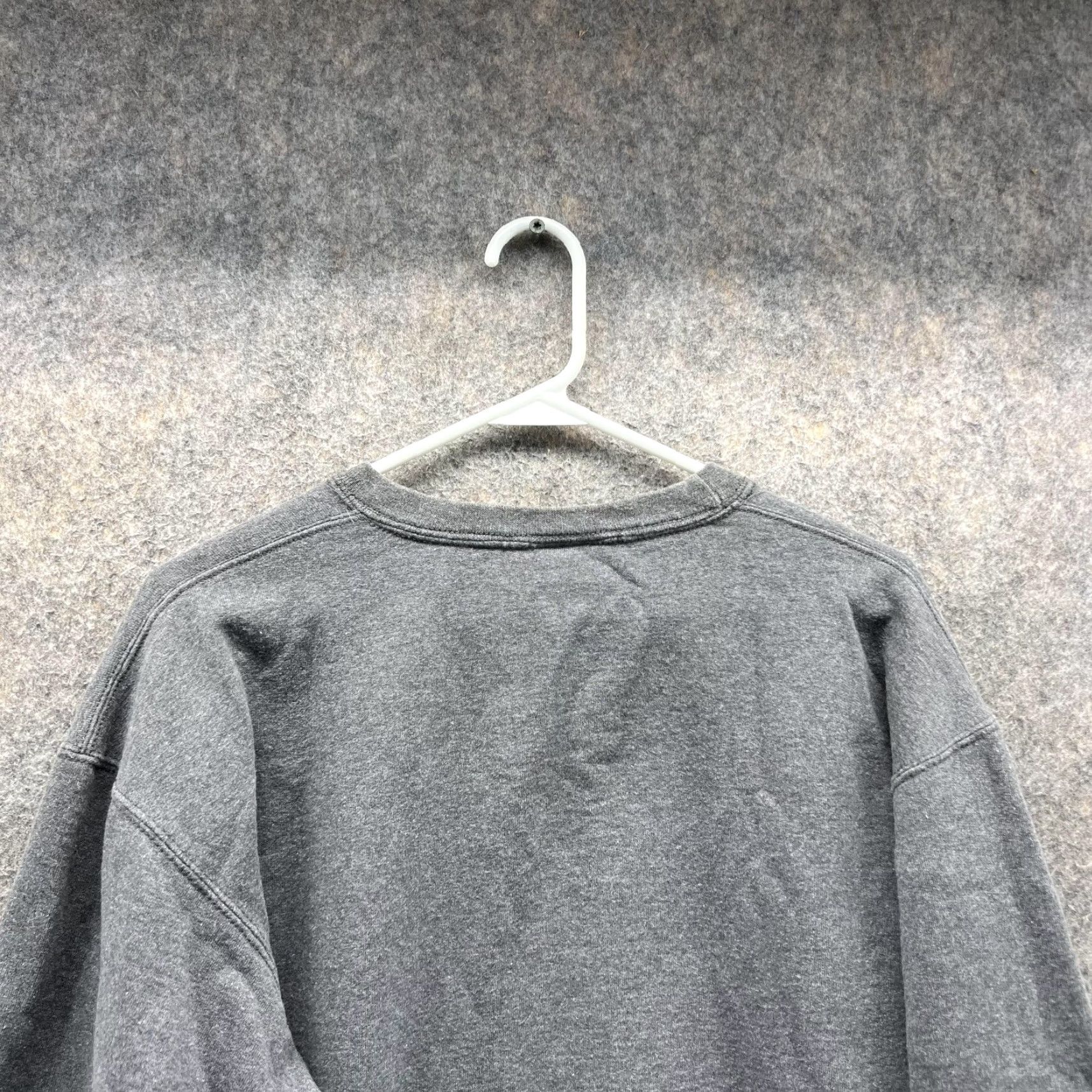 Champion VINTAGE Champion Sweater Men Medium Adult Gray Crewneck Pullover Fleece Logo Squares All Seasons Winter 90s Mens Size US M / EU 48-50 / 2 - 2 Thumbnail