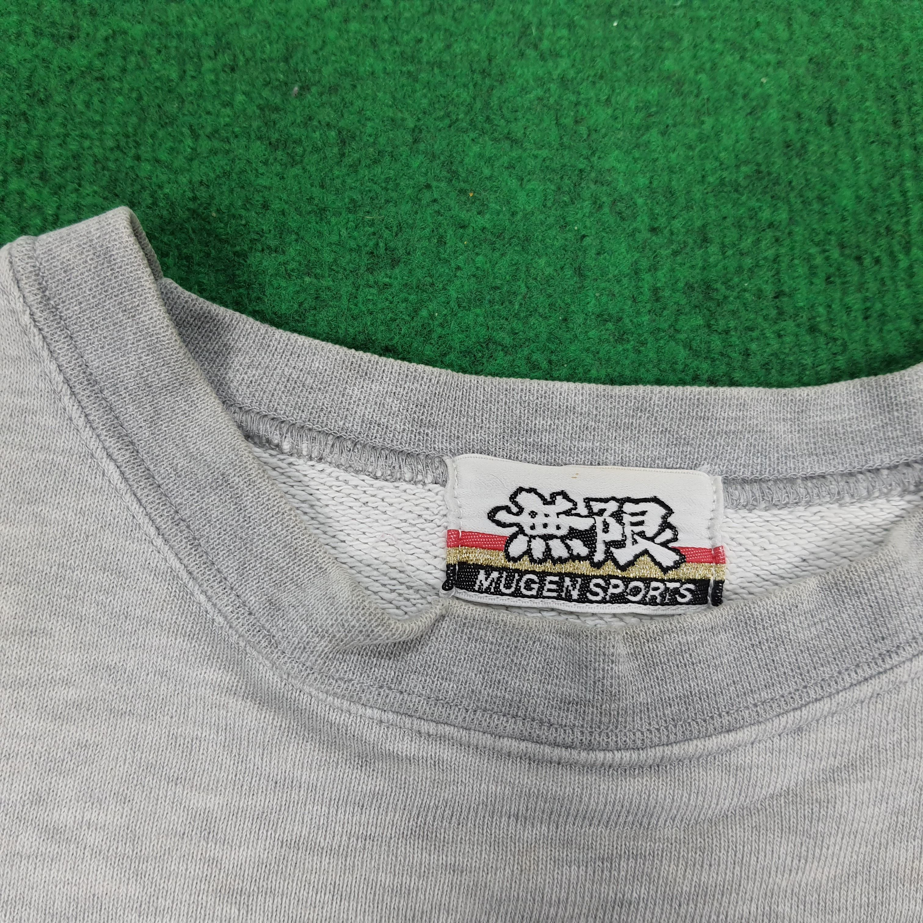 Japanese Brand × Vintage Vintage Mugen Japanese Company Motorsports Brand Sweatshirt Size US L / EU 52-54 / 3 - 4 Thumbnail
