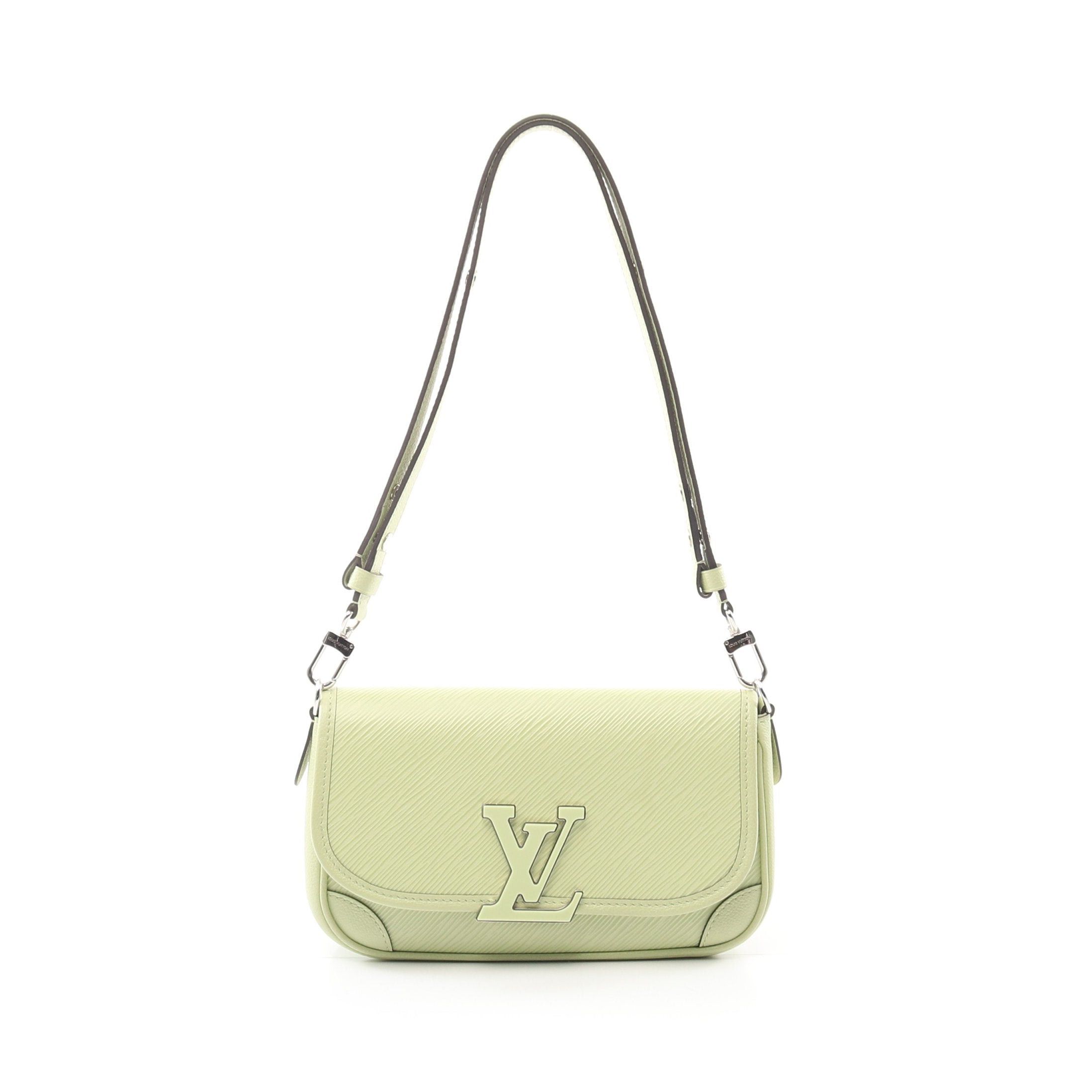 Louis Vuitton Louis Vuitton Busi Nm Epi Vert Noto Shoulder Bag Leather Light Green Size ONE SIZE - 1 Thumbnail