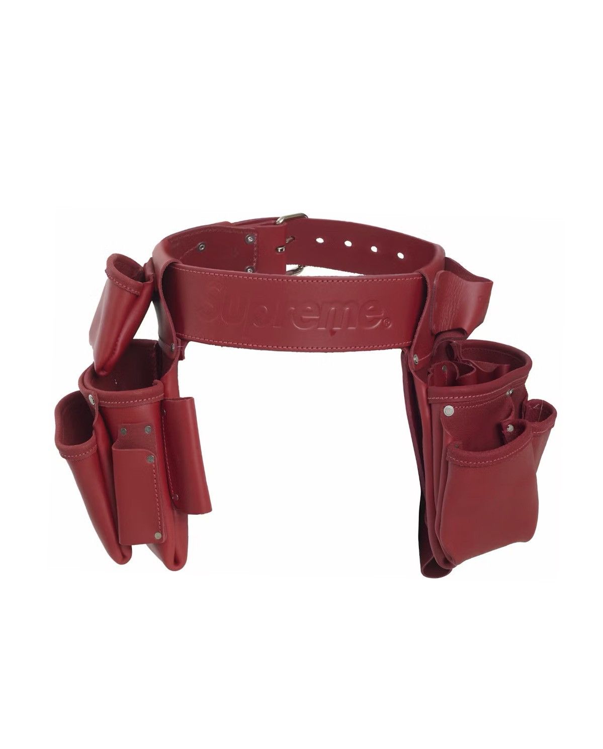 Supreme Occidental Leather Tool Belt Red