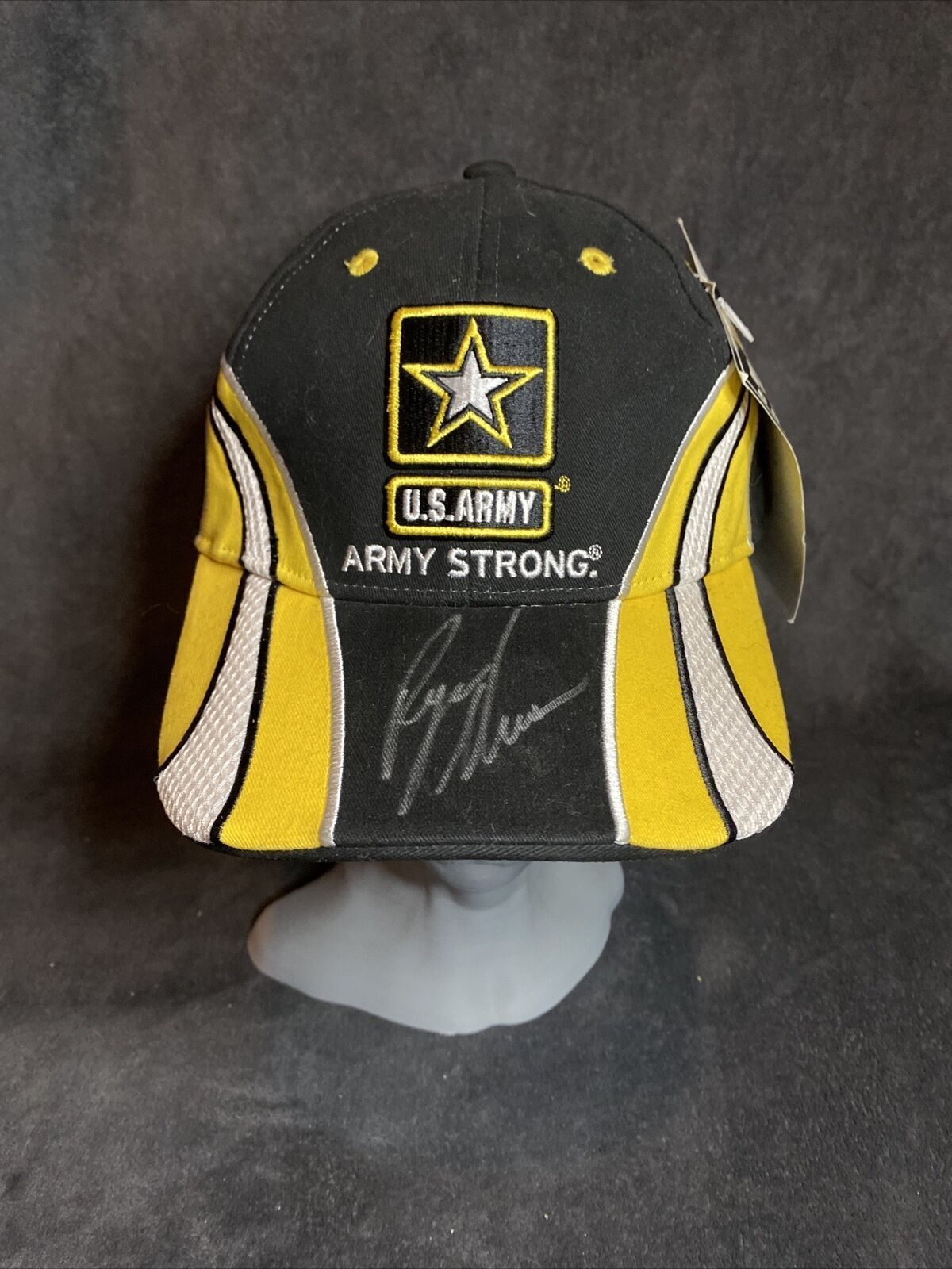NASCAR Vintage Y2k Signed Ryan Newman 2009 Pit Hat US Army 39 Size ONE SIZE - 1 Thumbnail