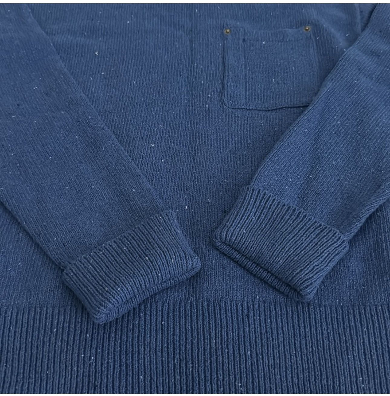 Polo Ralph Lauren Polo Ralph Lauren Heather Cotton Pocket Crew Neck Sweater Size US L / EU 52-54 / 3 - 7 Thumbnail