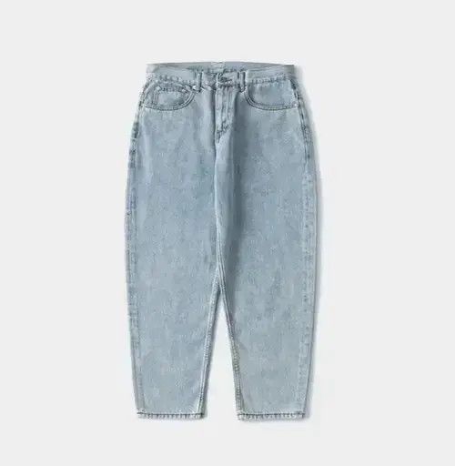 Japanese Brand 20SS Indigo Union Japan Light Blue Denim Relaxed Fit Pants Size US 33 - 1 Thumbnail