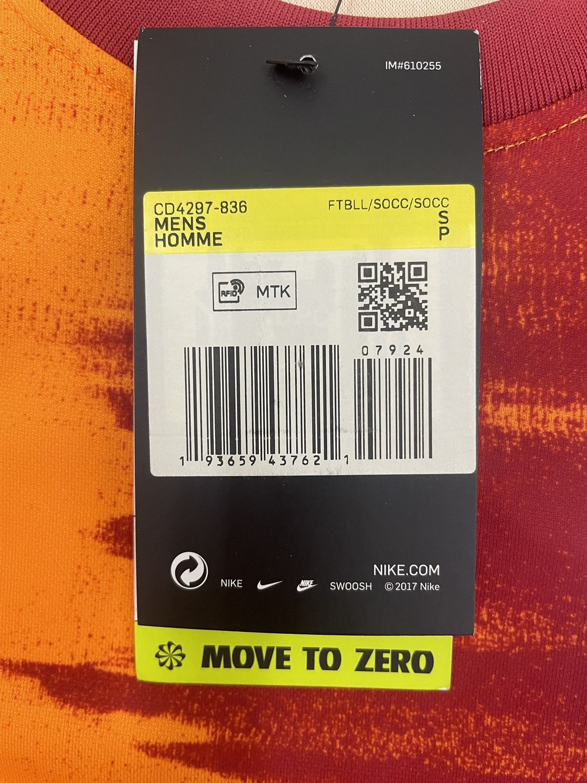 Nike Galatasaray 2020-2021 Home (BNWT) Size US S / EU 44-46 / 1 - 3 Thumbnail