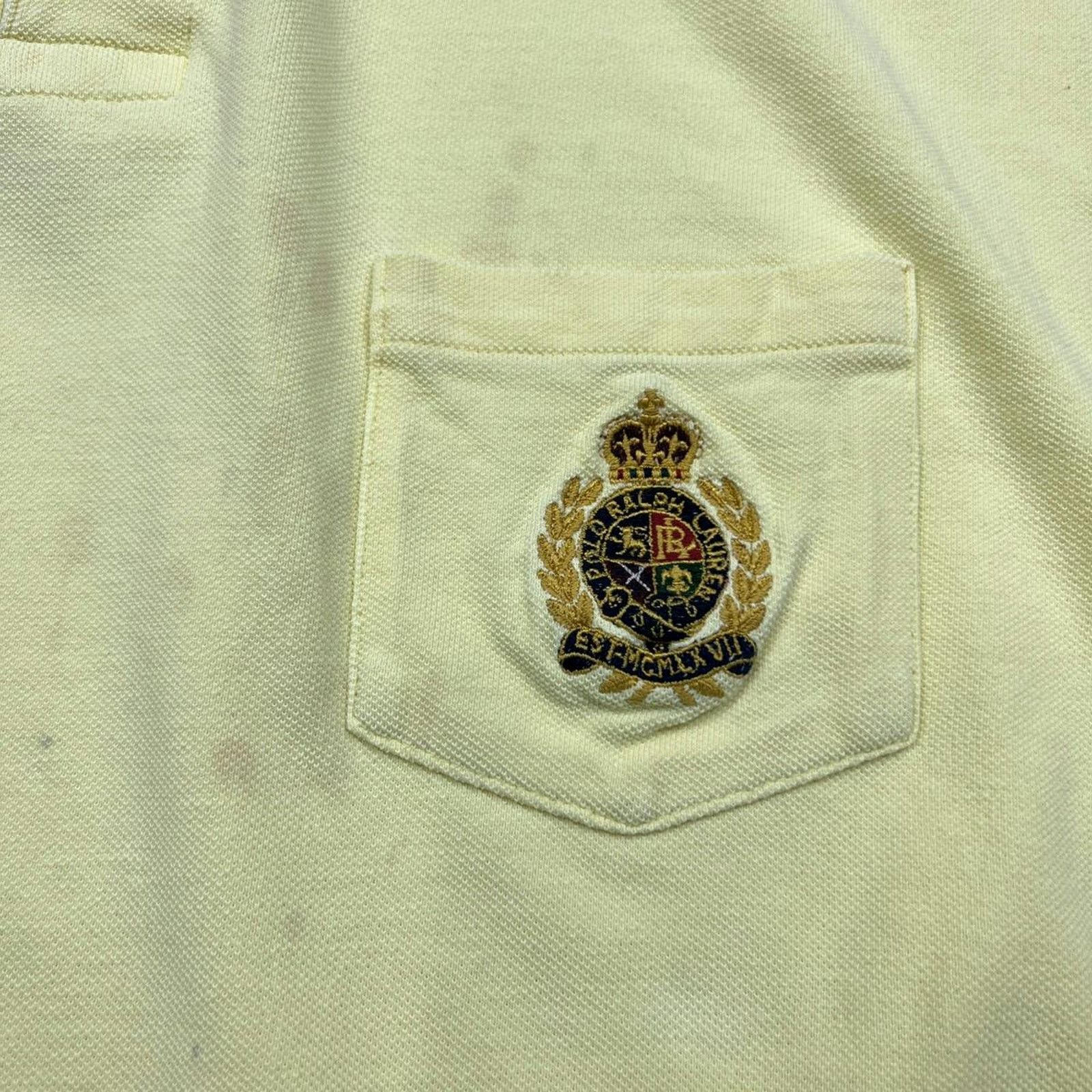Polo Ralph Lauren × Vintage 90s Polo Ralph Lauren Shirt 2XL Pocket Crest Casual Preppy Size US XXL / EU 58 / 5 - 2 Thumbnail