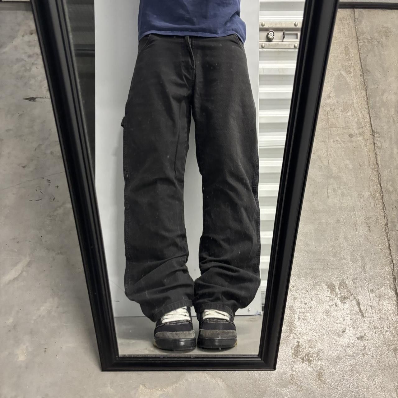 Dickies Crazy Y2K/2000s Grunge Black Dickies Workwear Carpenter Pants! 32x29 Size US 32 / EU 48 - 1 Thumbnail