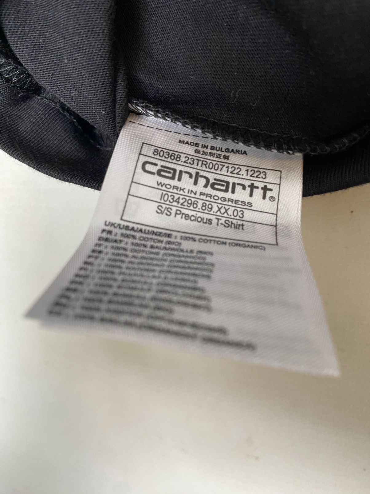 Carhartt Wip Carhartt Wip Precious t-shirt size M black new Size US M / EU 48-50 / 2 - 8 Thumbnail