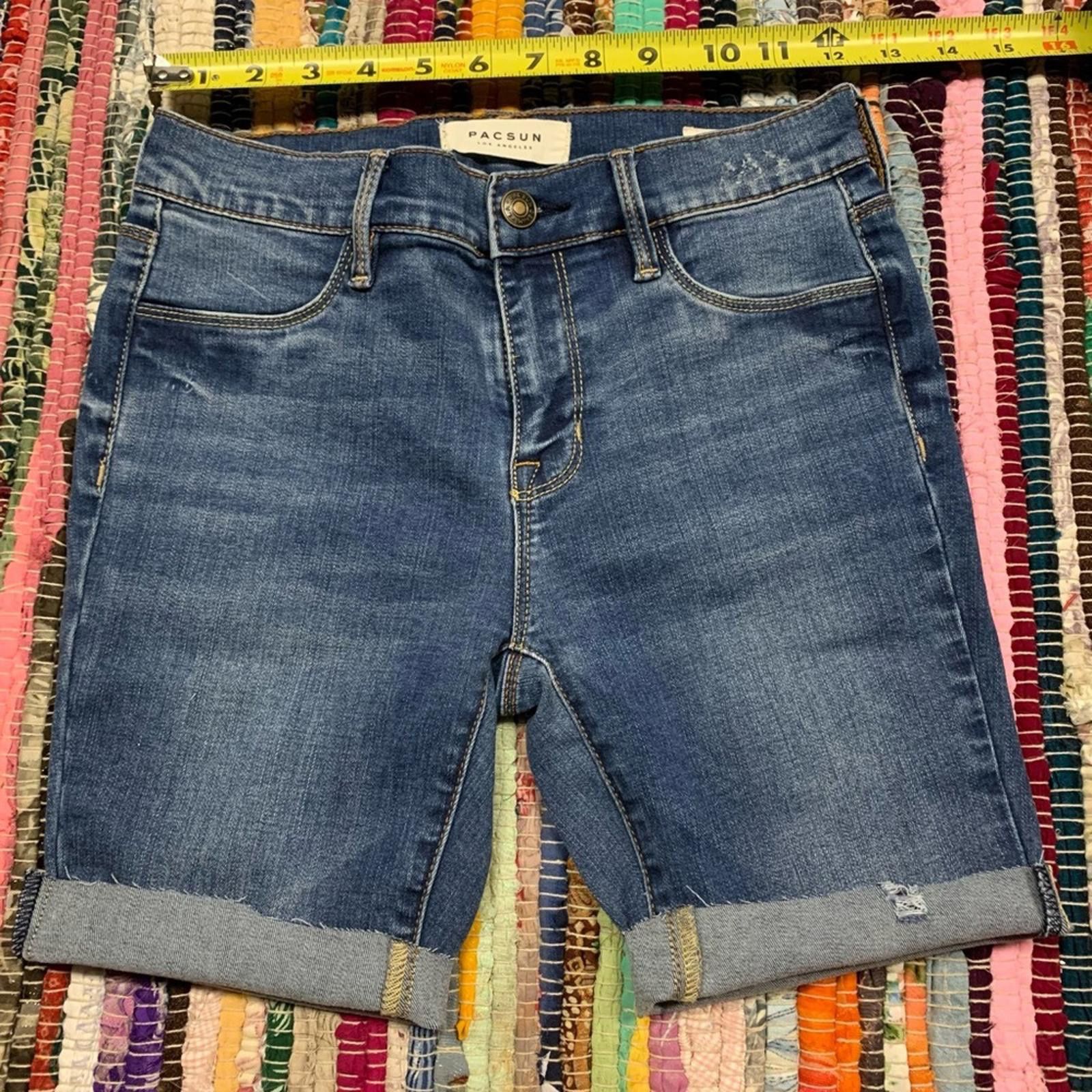 Pacsun PacSun Dark Blue Denim Jeans Size 24" / US 00 / IT 34 - 1 Thumbnail