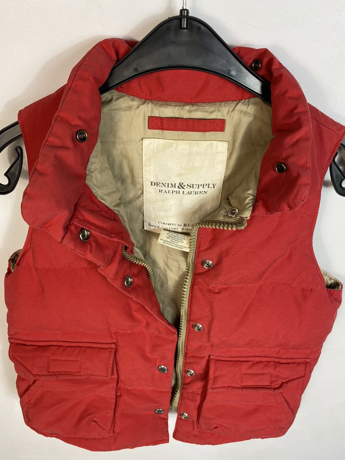 Denim & Supply Ralph Lauren Denim&Supply Ralph Lauren Vest removable fur collar Size US XS / EU 42 / 0 - 6 Thumbnail