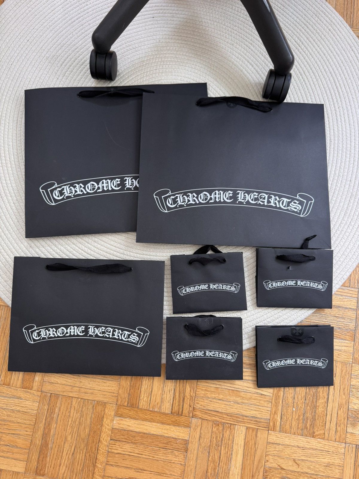 Chrome Hearts Chrome Hearts shopping bag set of 7 Size ONE SIZE - 1 Thumbnail