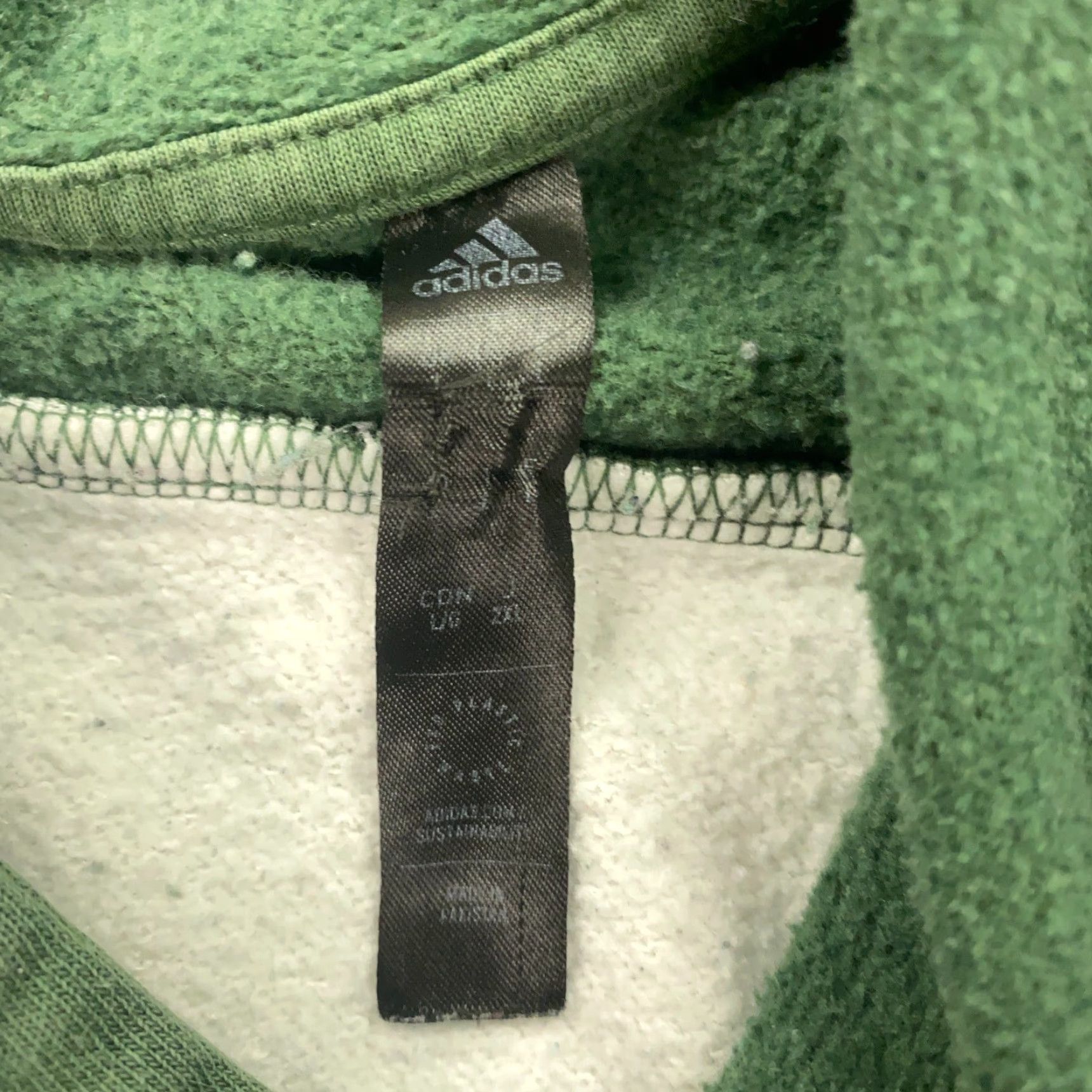 Adidas Adidas Essentials Hoodie Mens Large Green Sweatshirt Brandlove Q3 Size US L / EU 52-54 / 3 - 6 Thumbnail