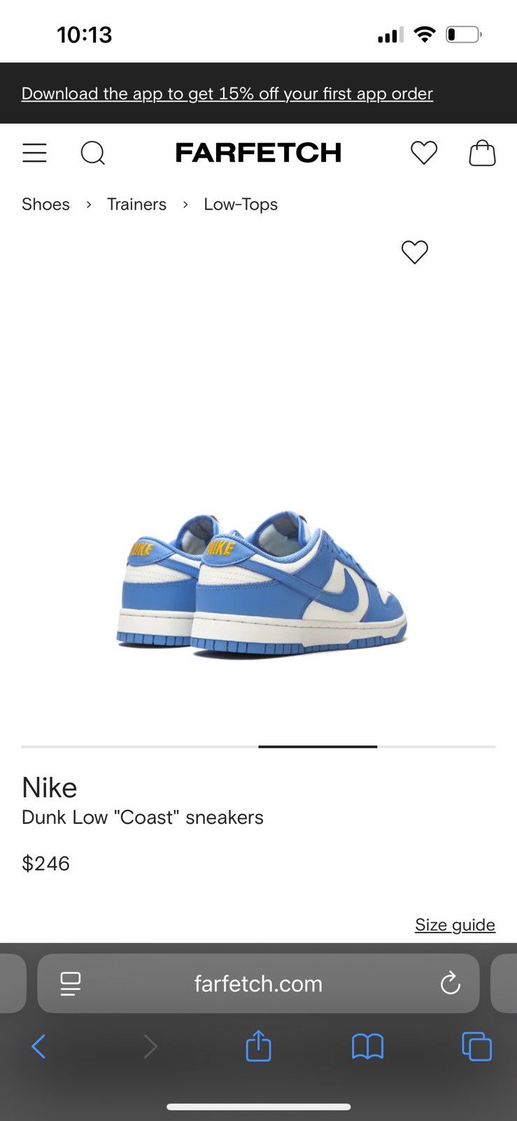 Nike Nike Dunk Low Sneakers Size US 7 / IT 37 - 8 Thumbnail