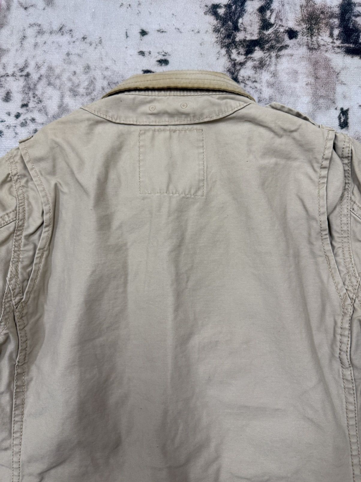 Japanese Brand Back Number Ultility Miltary Field Khakis Jacket Size US S / EU 44-46 / 1 - 11 Thumbnail