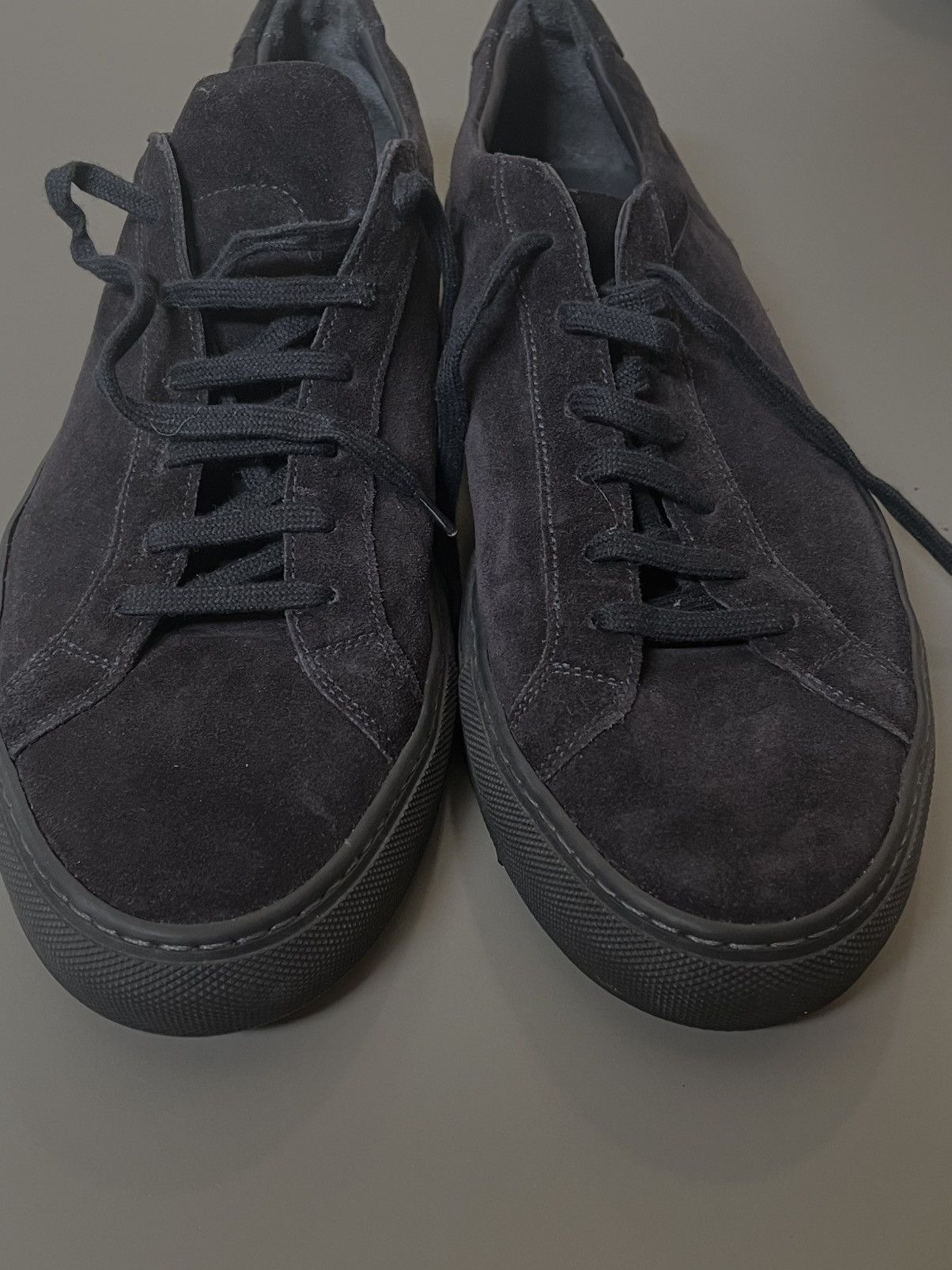 Common Projects Common projects navy blue suede Size US 12 / EU 45 - 3 Thumbnail