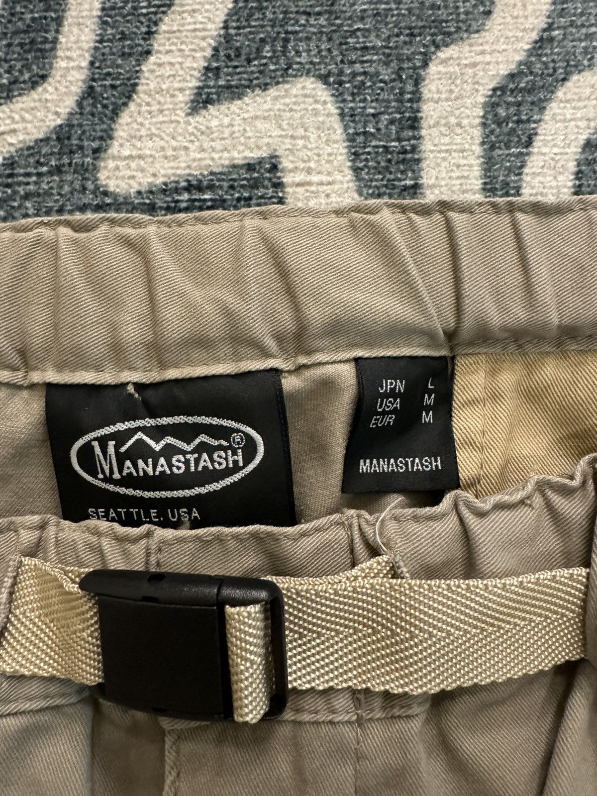 Manastash Flex Cargo Pants (L/Grey) Size US 33 - 2 Thumbnail
