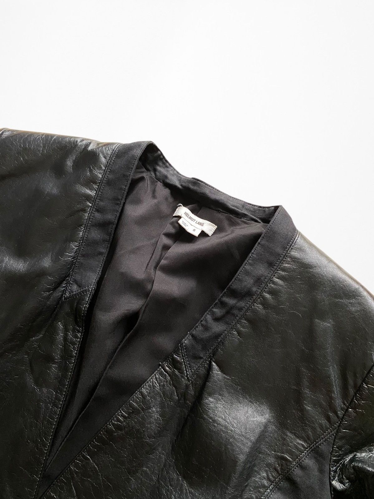 Helmut Lang Helmut Lang lamb leather jacket blazer Size M / US 6-8 / IT 42-44 - 6 Thumbnail