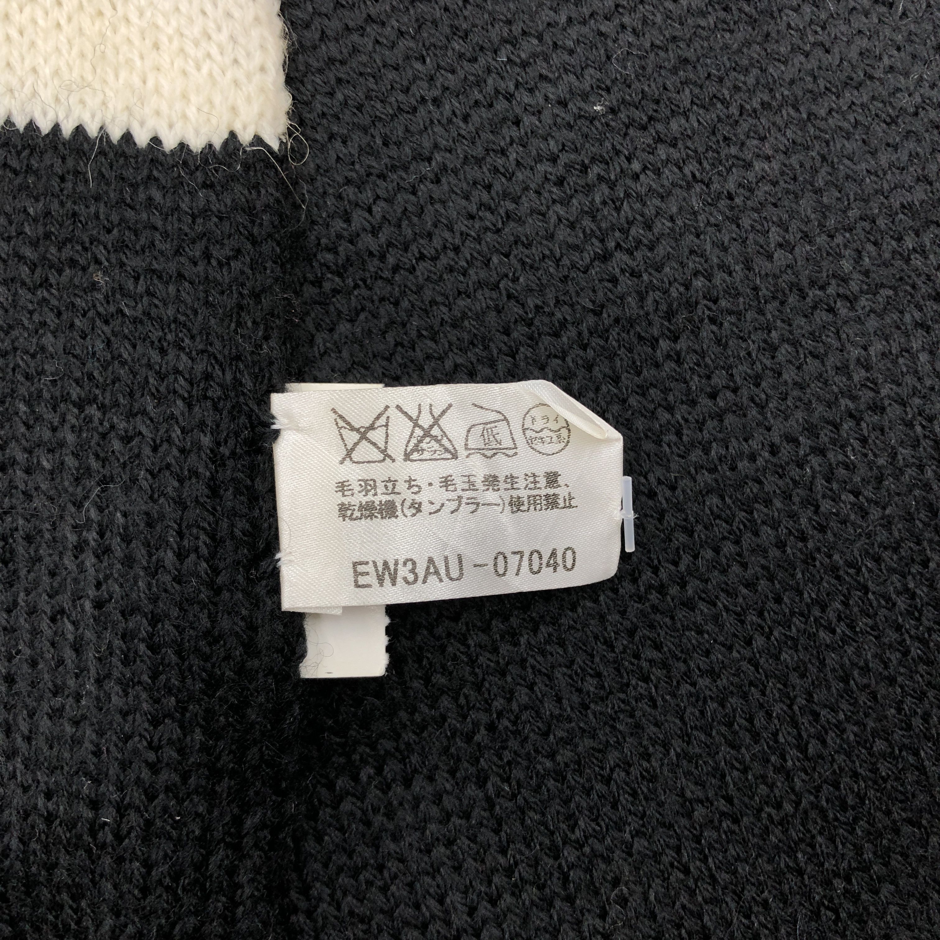 Courreges Vintage Courreges Scarf Ribbed Knit Wool Ribbon Scarves Size ONE SIZE - 5 Thumbnail
