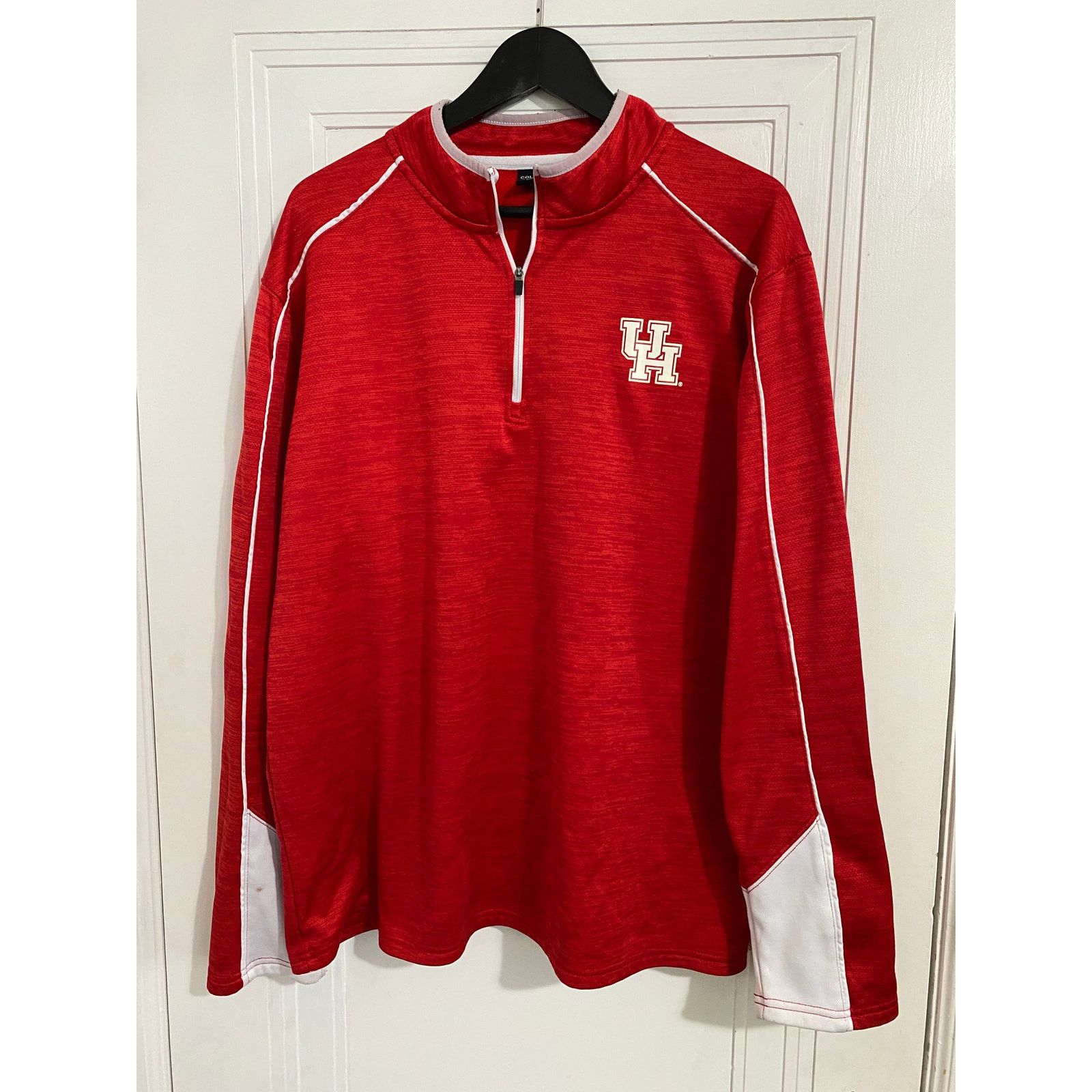 Colosseum Athletics University of Houston Cougars 1/4-Zip Sweatshirt Size XL Size US XL / EU 56 / 4 - 1 Thumbnail