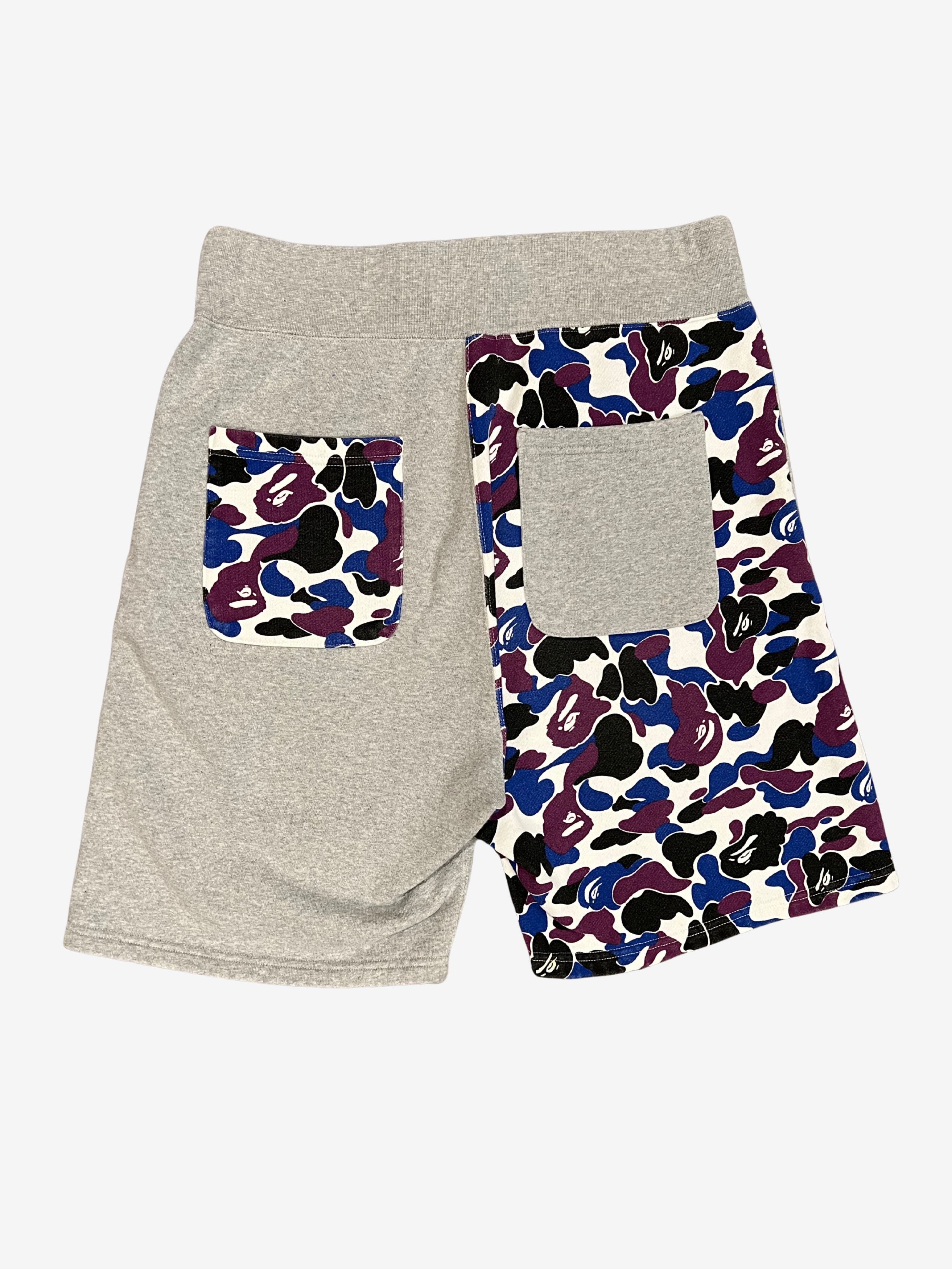 Bape A Bathing Ape Grey Hong Kong Exclusive Shark Shorts Large Size US 34 / EU 50 - 2 Thumbnail
