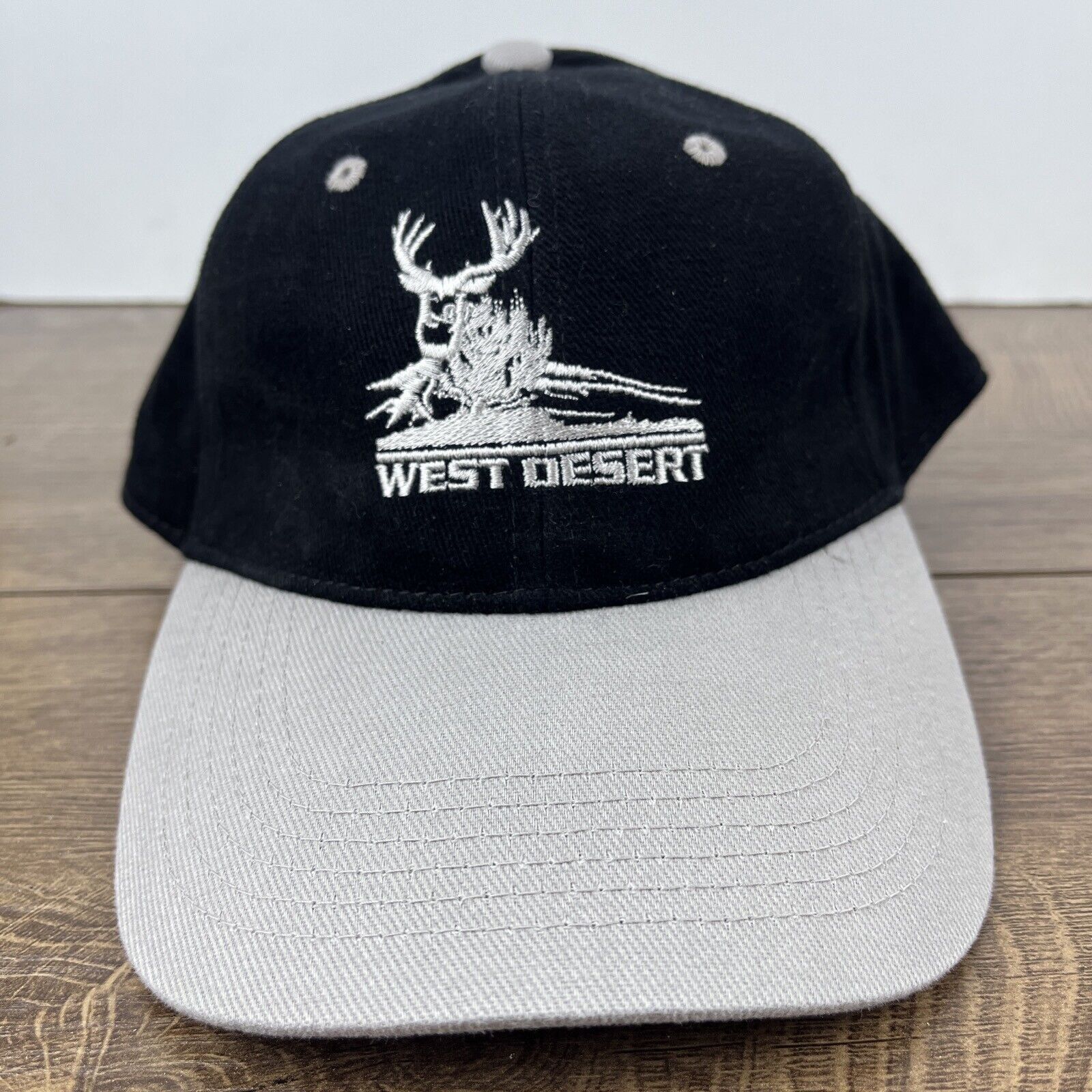 Other West Desert Hat Mule Deer Foundation Hat Black Adjustable Ad Size ONE SIZE - 2 Thumbnail