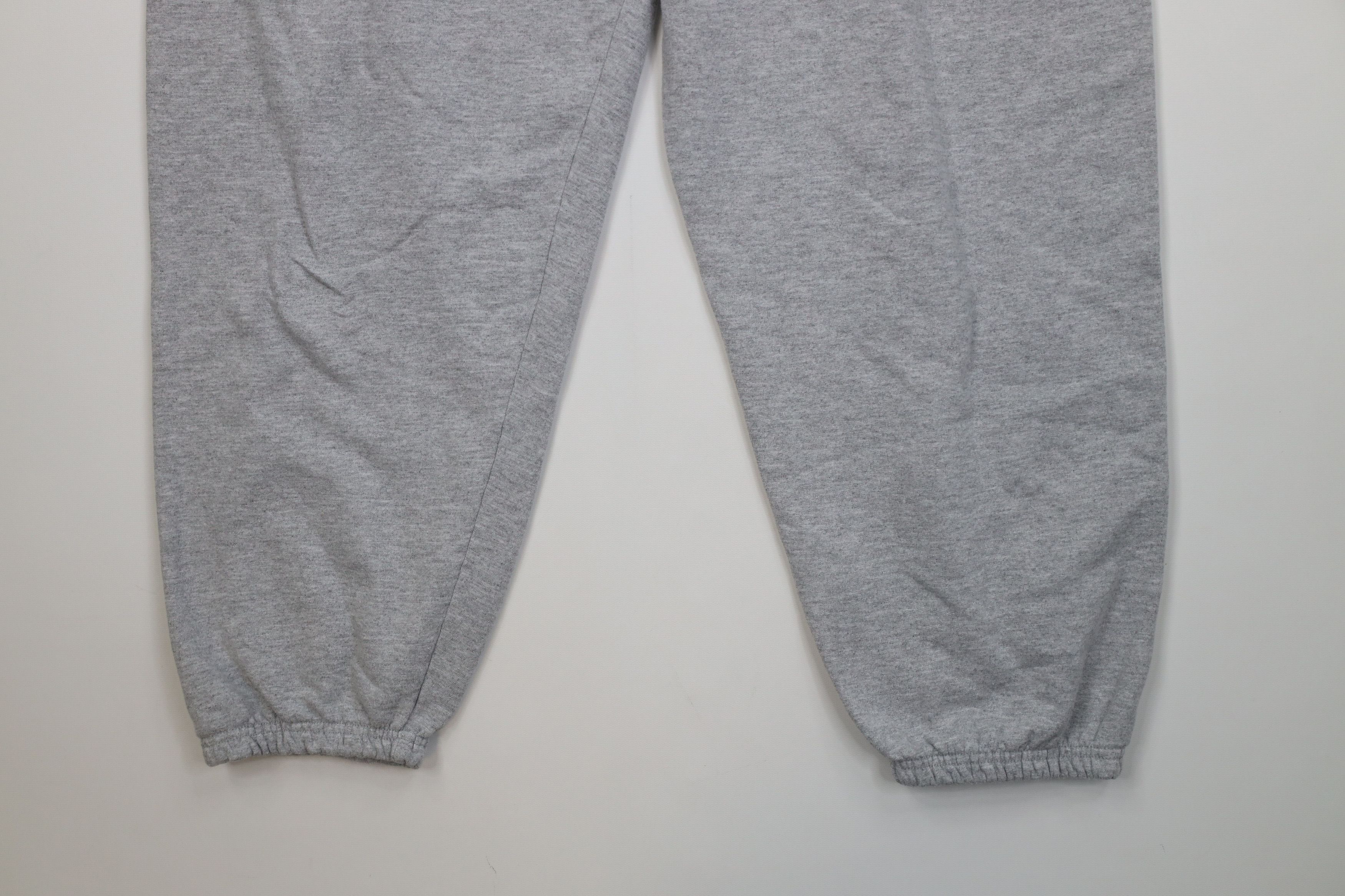 Vintage Vintage 90s Streetwear Sweatpants Joggers Heather Gray USA Size 30" / US 8 / IT 44 - 4 Thumbnail