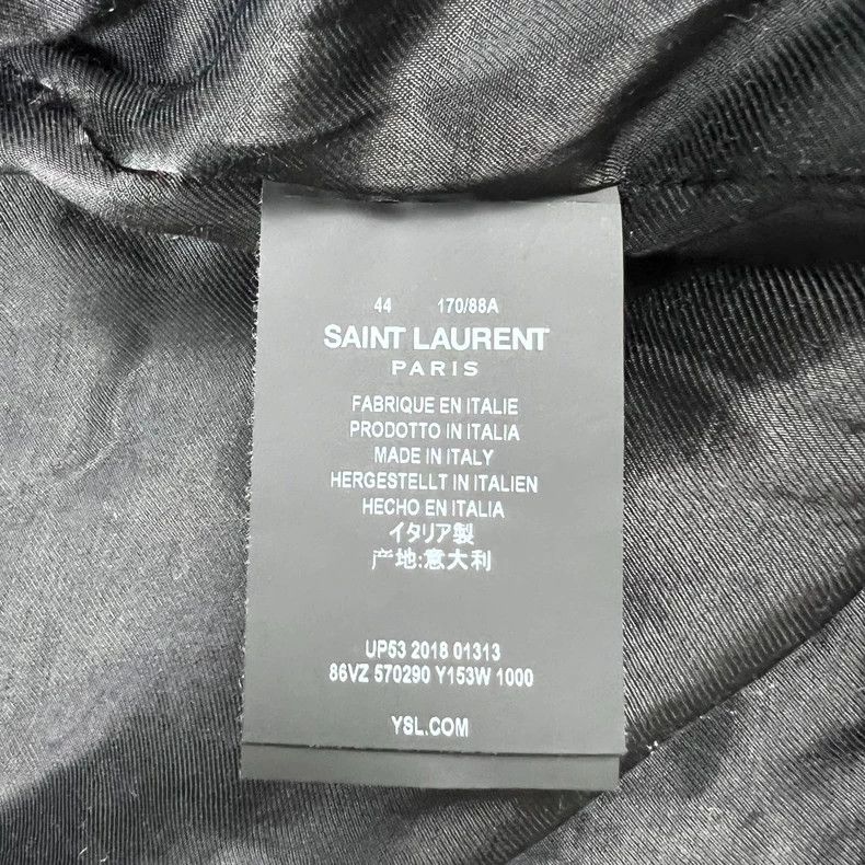 Saint Laurent Paris saint laurent paris19ss sword collar bomber jacket 2503-Nex Size US S / EU 44-46 / 1 - 6 Thumbnail