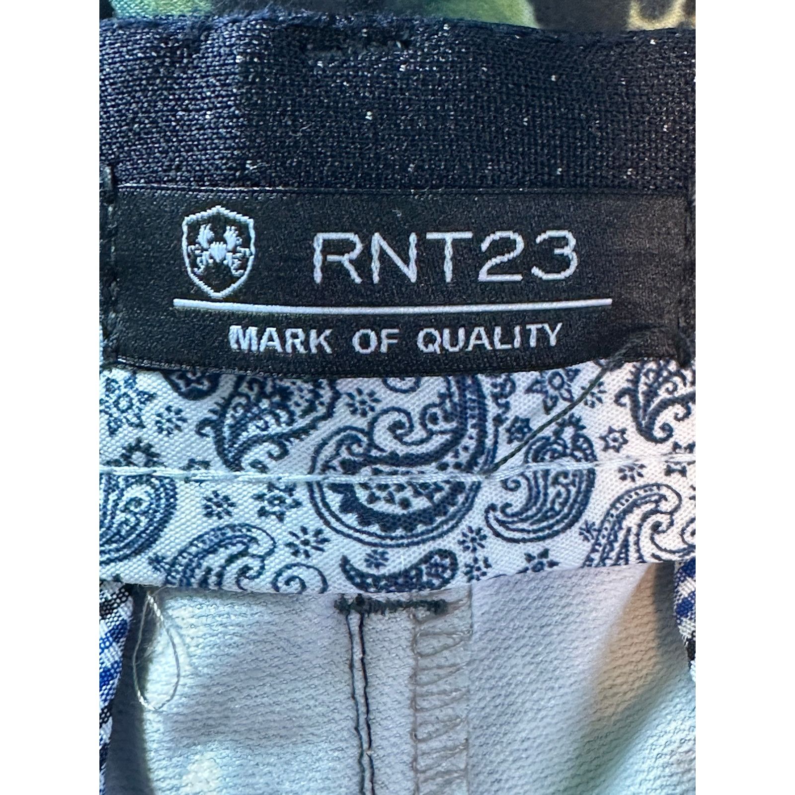 RNT23 RNT 23 floral print pleated cuffed cropped pants size Large Size US 34 / EU 50 - 3 Thumbnail