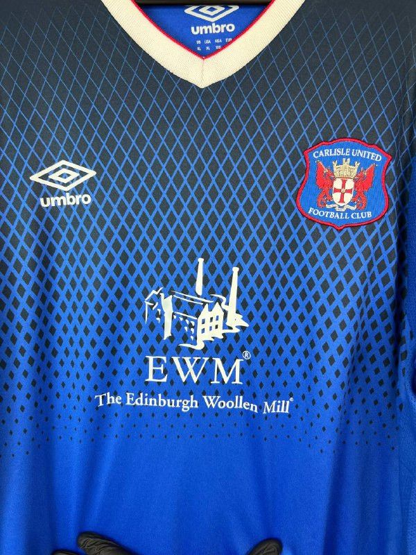 Umbro CARLISLE UNITED 2017 - 2018 Umbro Home Shirt Jersey Sz XL Size US XL / EU 56 / 4 - 2 Thumbnail