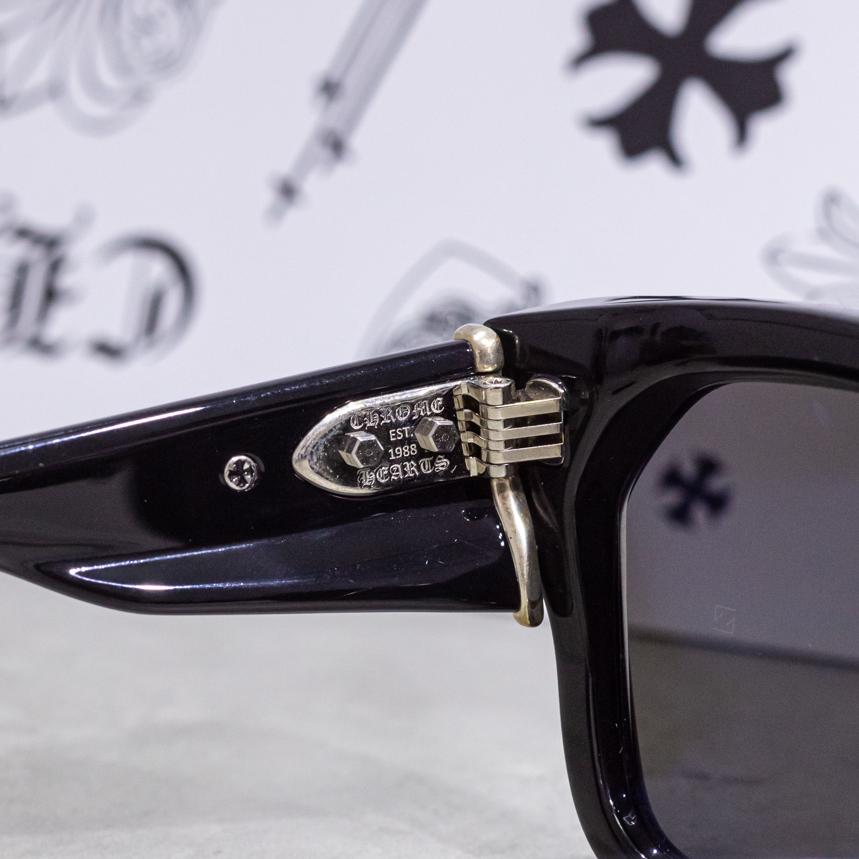Chrome Hearts CHROME HEARTS SNIFFER BLACK Size ONE SIZE - 8 Thumbnail