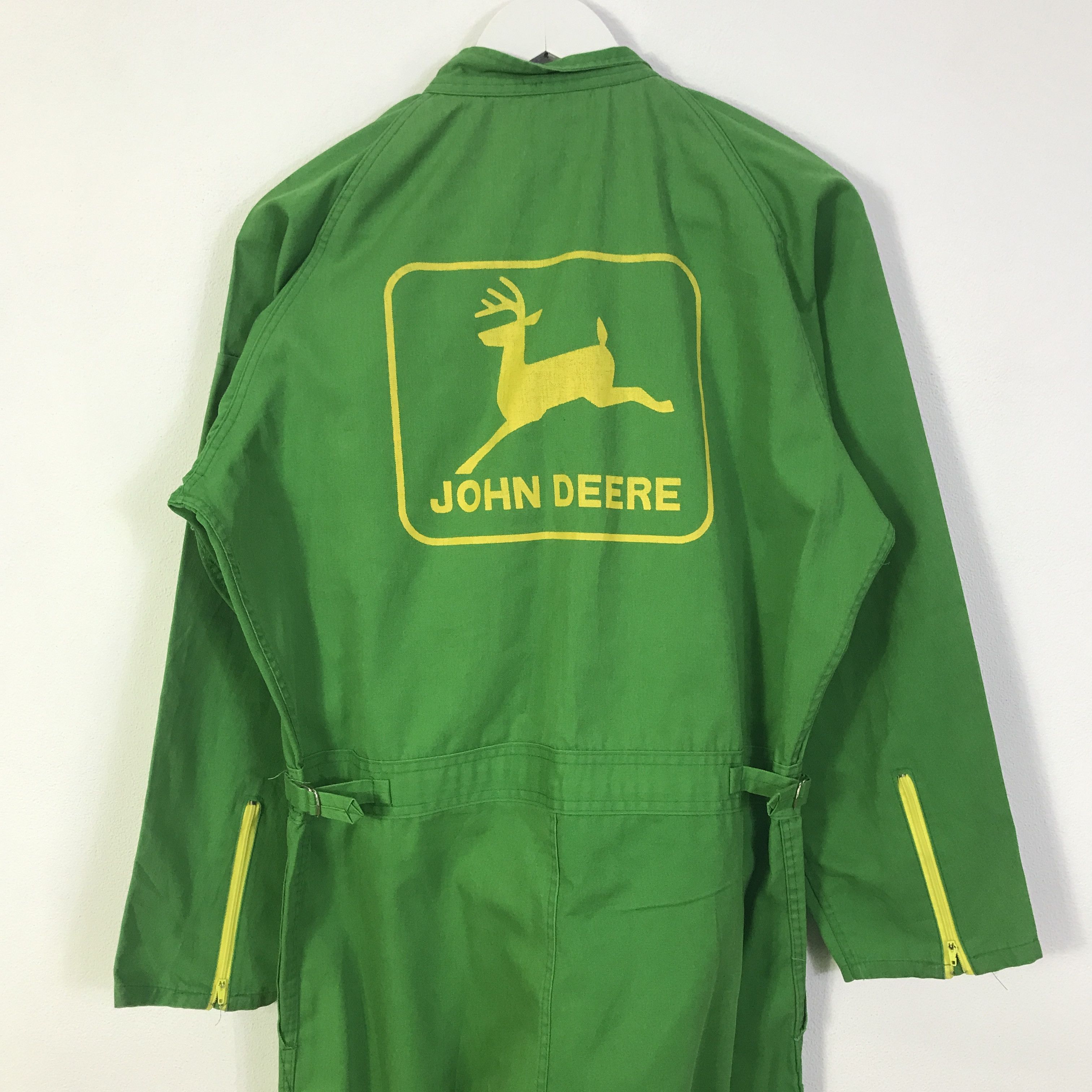 John Deere Vintage John deere coverall jacket K95B10 Size US L / EU 52-54 / 3 - 2 Thumbnail
