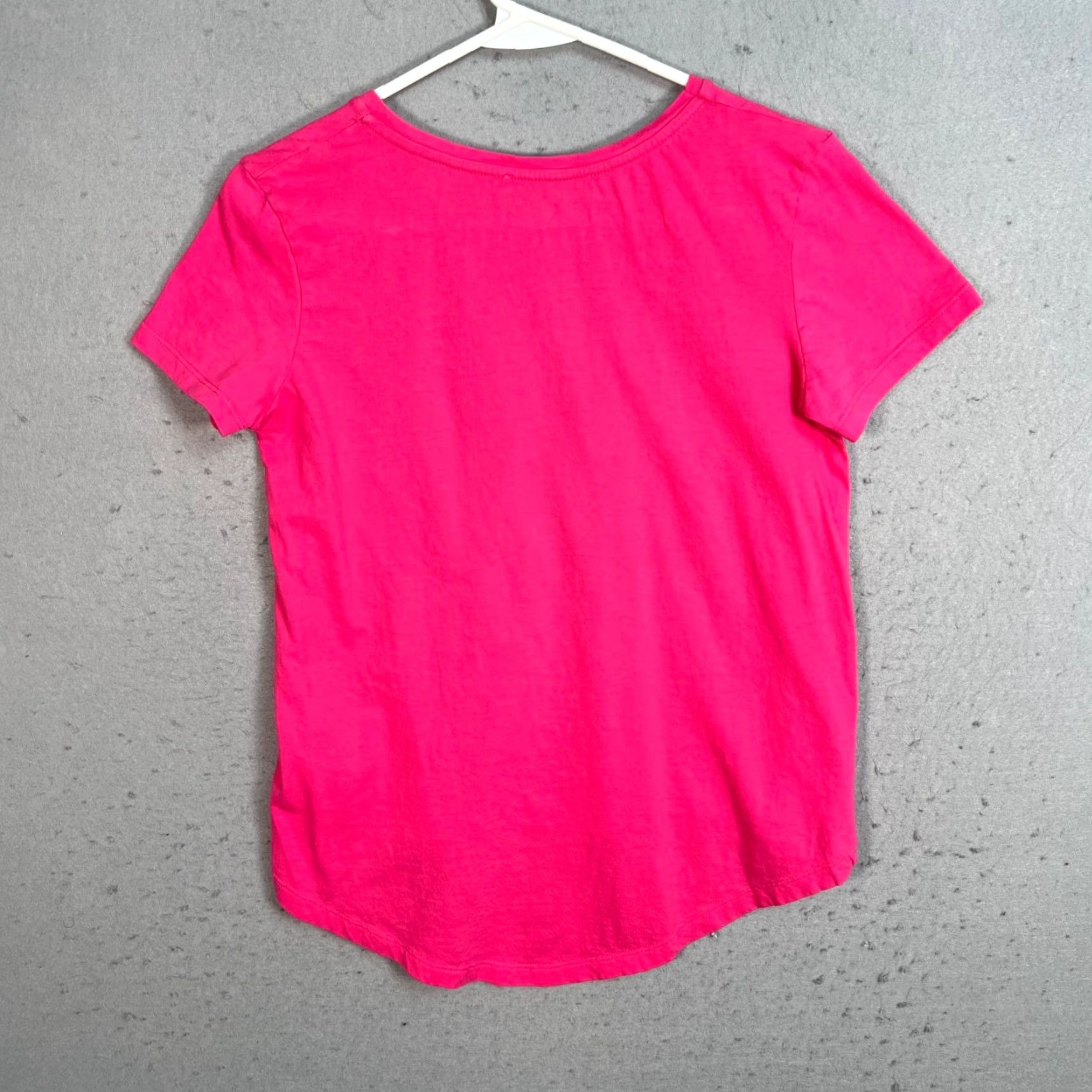 Zara Zara Womens Pink Short Sleeve Cotton T-Shirt Size S Adults Womens Small Shirt Size S / US 4 / IT 40 - 2 Thumbnail
