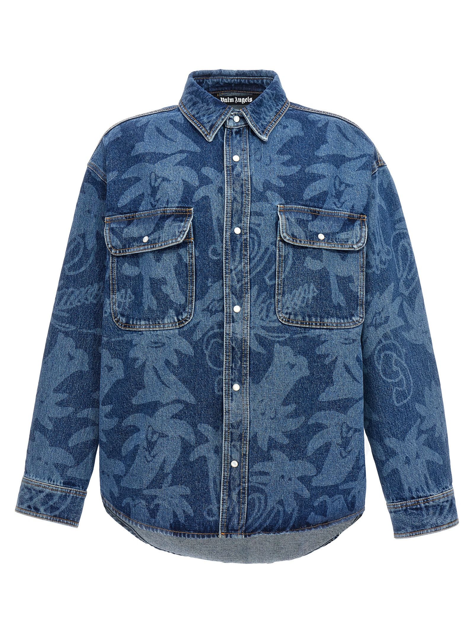 Palm Angels 'Palmity Allover Laser' Jacket Size US S / EU 44-46 / 1 - 1 Thumbnail