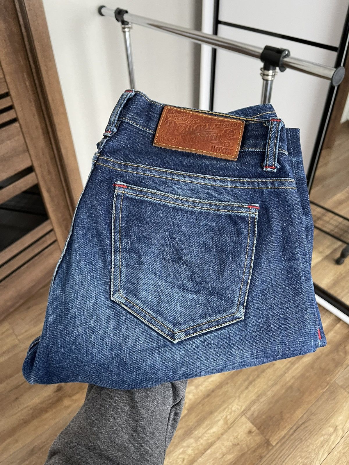Detroit Denim Co. Detroit Denim Handmade Jeans Pants USA Size US 31 - 13 Thumbnail