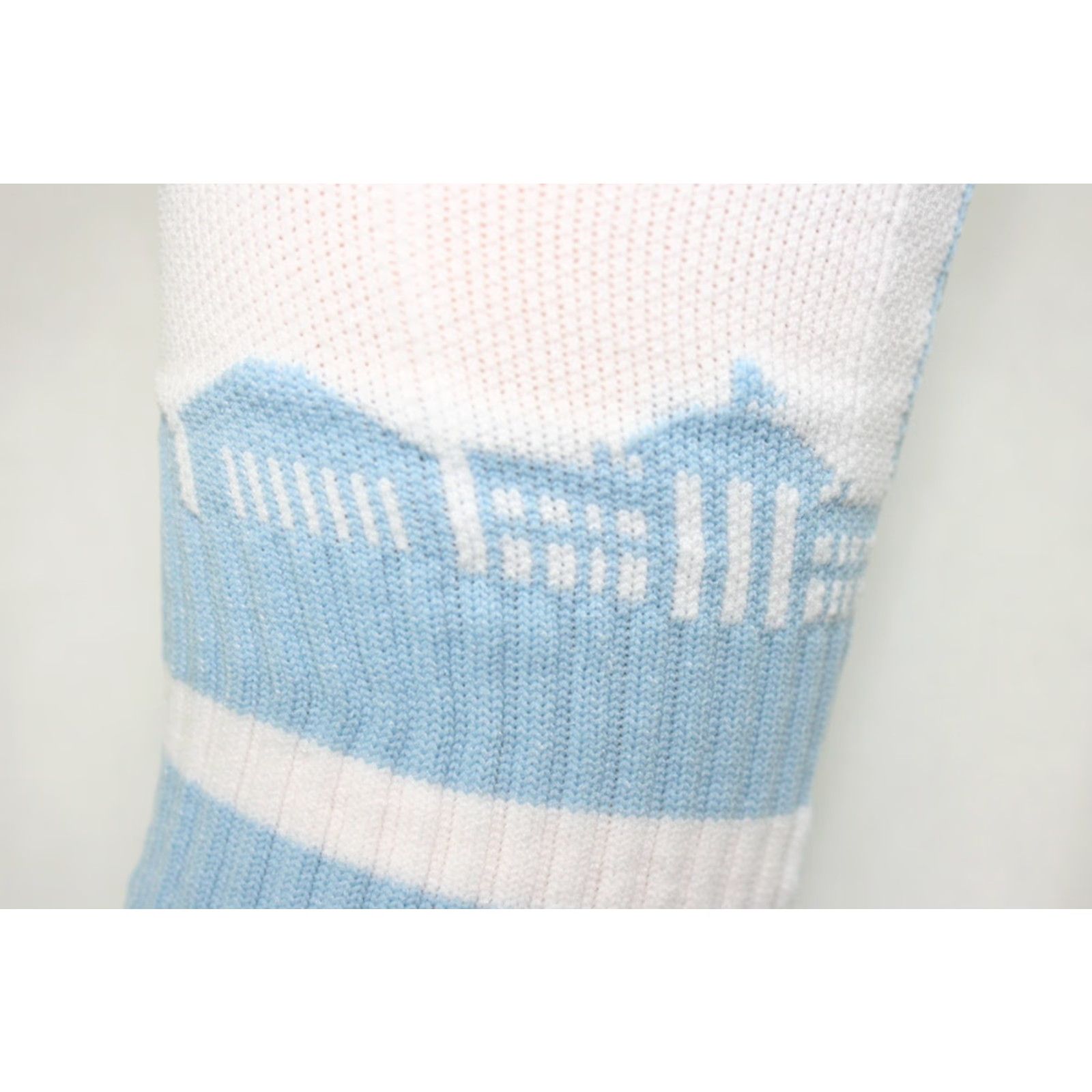 Vintage Rep It City Washington DC Socks Mens City Socks Light Blue White CoolMax Athletic Socks M/L United States Size ONE SIZE - 3 Thumbnail