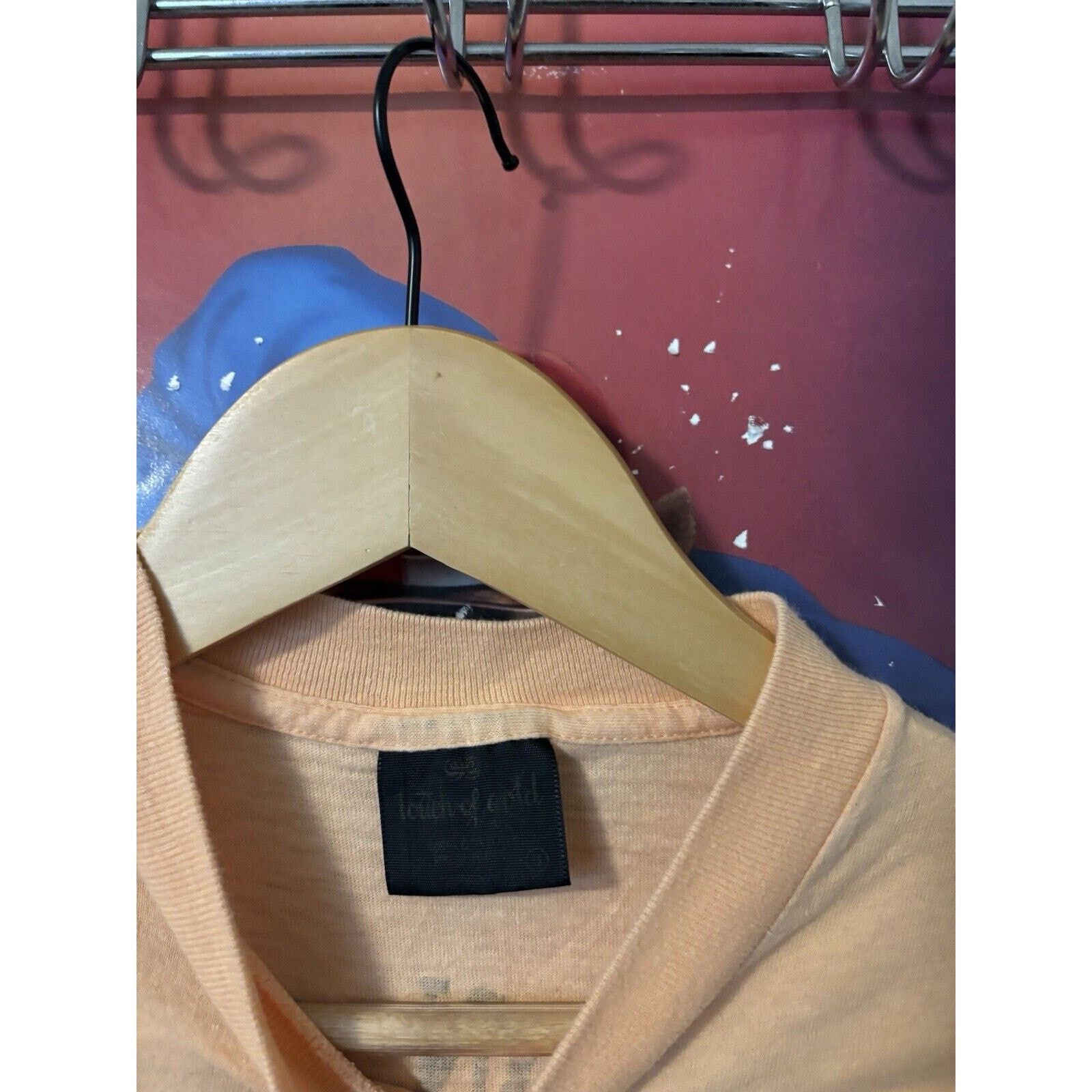Other vintage thin small xs bourbon street 70s t-shirt peach Size US S / EU 44-46 / 1 - 3 Thumbnail