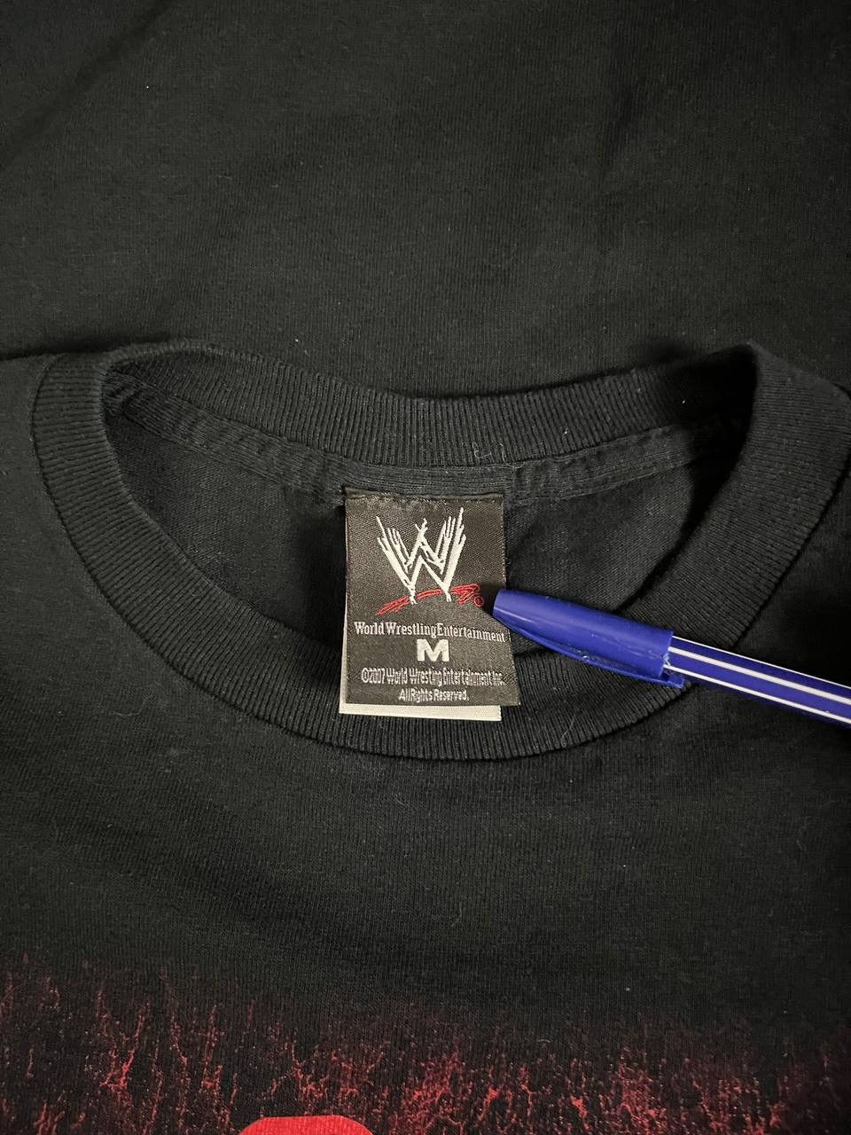 WWE WWE Kane Tee T Shirt Vintage FEAR THE MONSTER Black Size US M / EU 48-50 / 2 - 12 Thumbnail