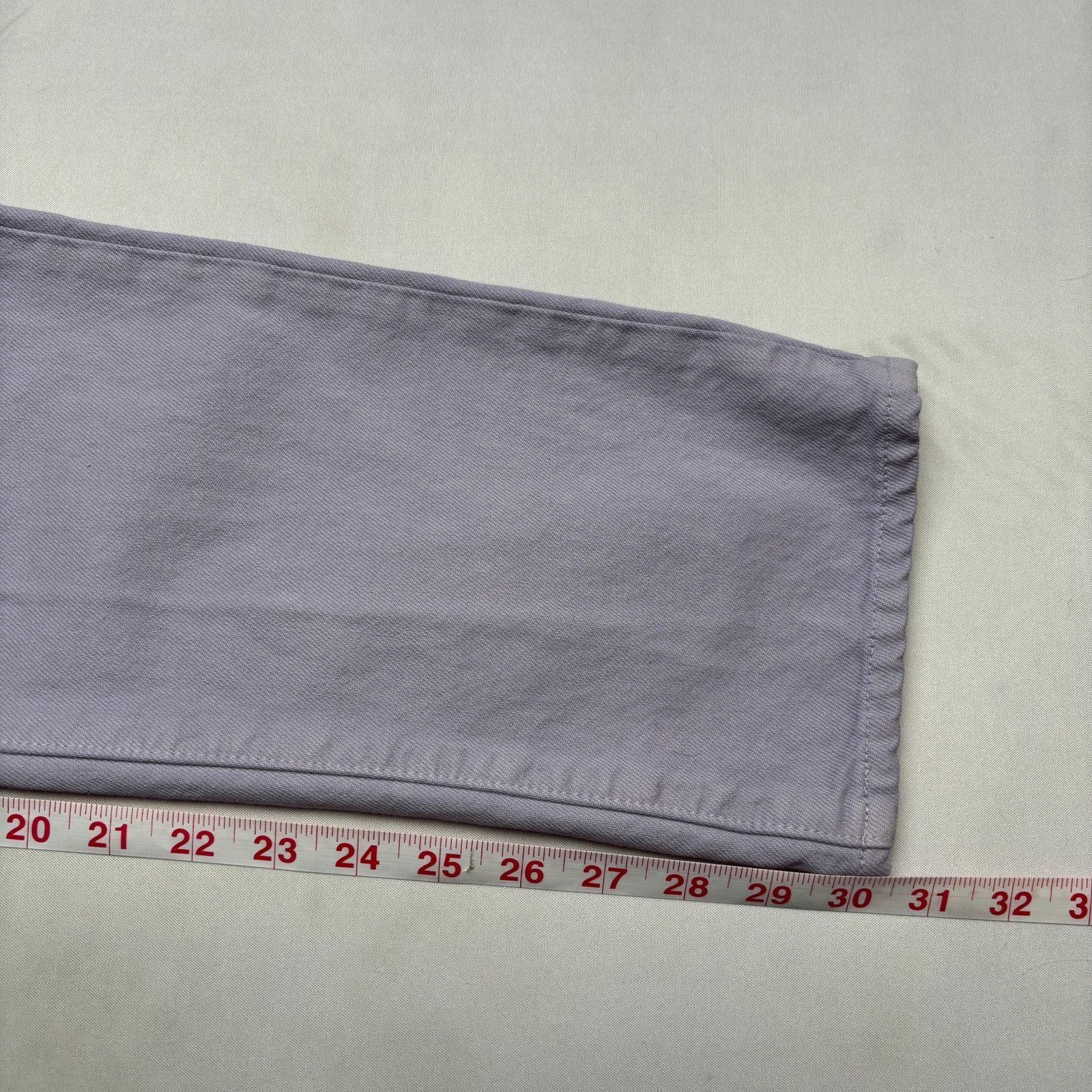 Sid Mashburn Sid Mashburn Straight Leg Jeans 33x30 Purple Denim 5 Pocket Size US 33 - 8 Thumbnail
