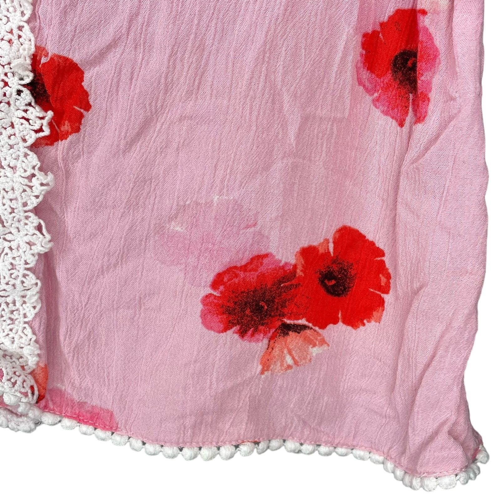 Other Bobeau Floral Blouse with Lace Size Large Size L / US 10 / IT 46 - 6 Thumbnail