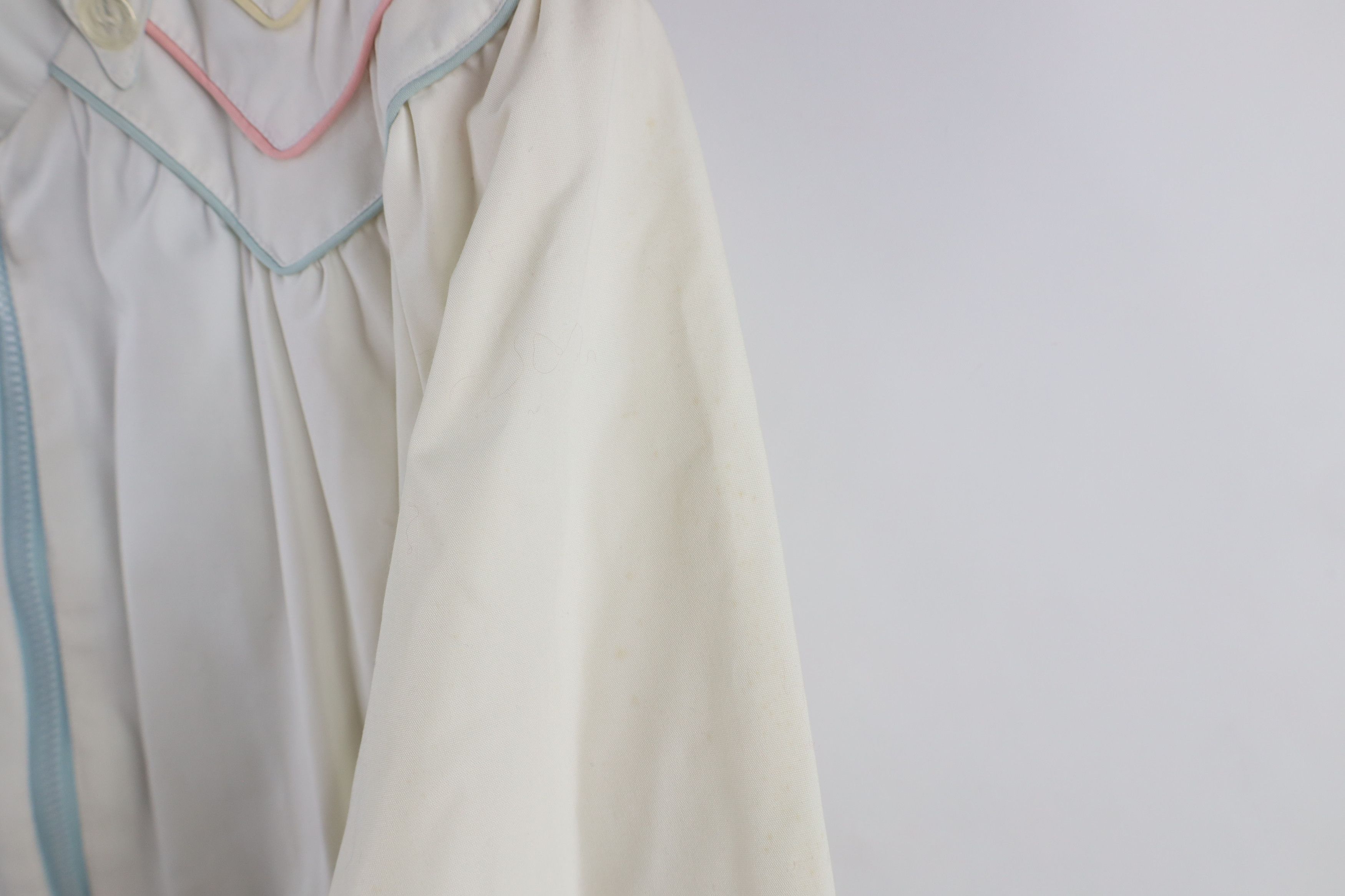 Vintage Deadstock Vintage 90s Streetwear Pastel Hooded Jacket Coat Size L / US 10 / IT 46 - 6 Thumbnail