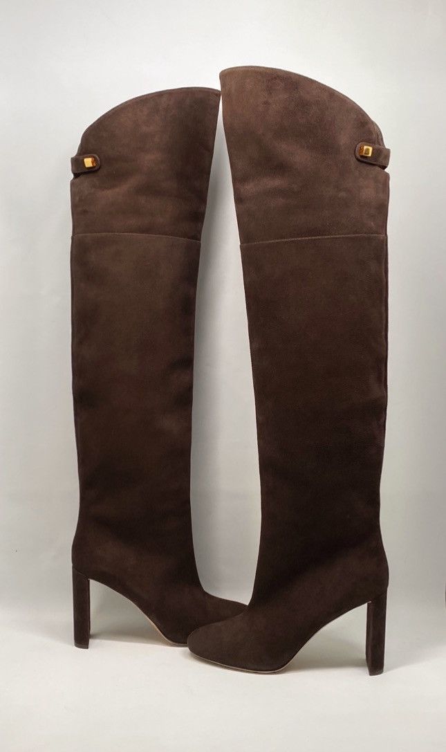Mason's MAISON SKORPIOS Marylin Suede Over The Knee Boots size 40 Size US 10 / IT 40 - 9 Thumbnail