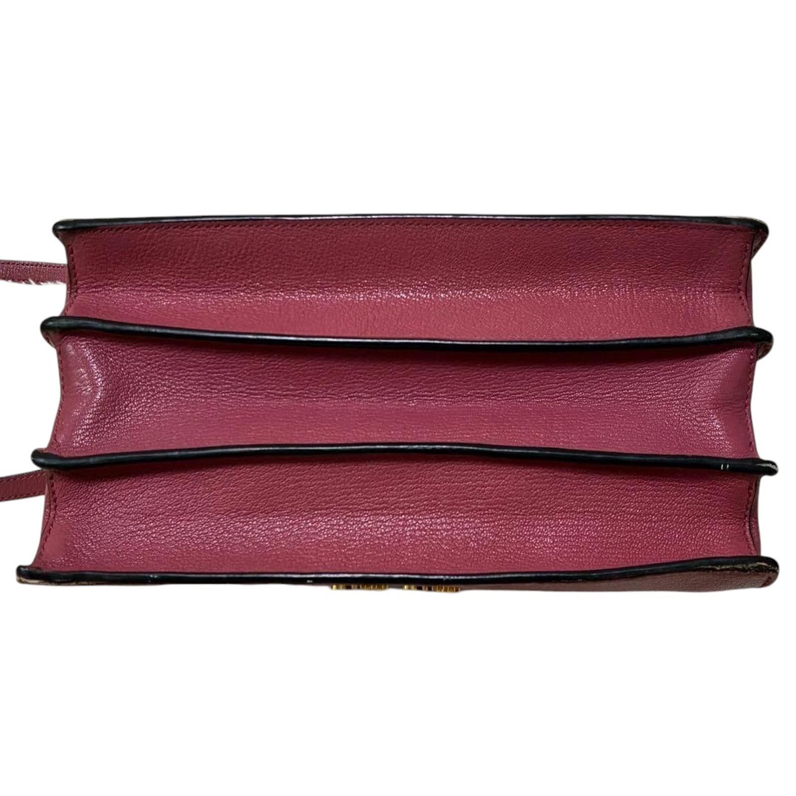 Miu Miu Miu Miu - Pink Leather Handbag Size ONE SIZE - 5 Thumbnail