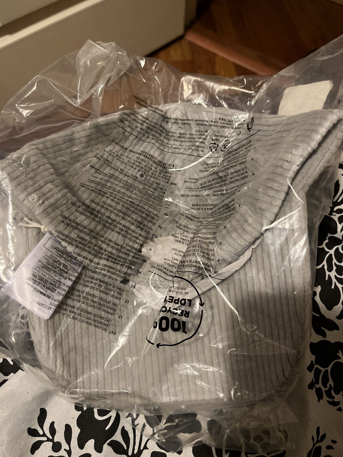 Adidas × Ivy Park Ivy Park Adidas grey corduroy hat Size ONE SIZE - 3 Thumbnail