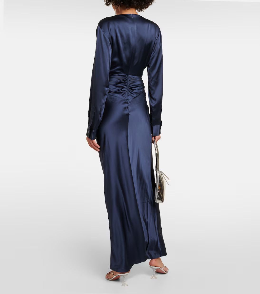 Christopher Esber o1mle0824 Triquetra Twist Dress in Blue Size L / US 10 / IT 46 - 3 Thumbnail