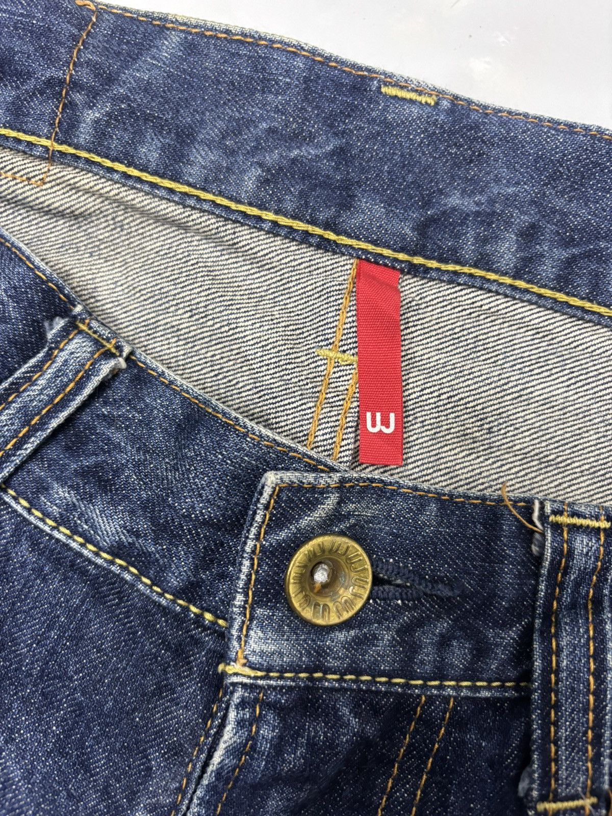 Jean × Undercover × Uniqlo VINTAGE S002 DISTRESSED DENIM UNIQLO UNDERCOVER STYLE JEAN Size US 31 - 9 Thumbnail