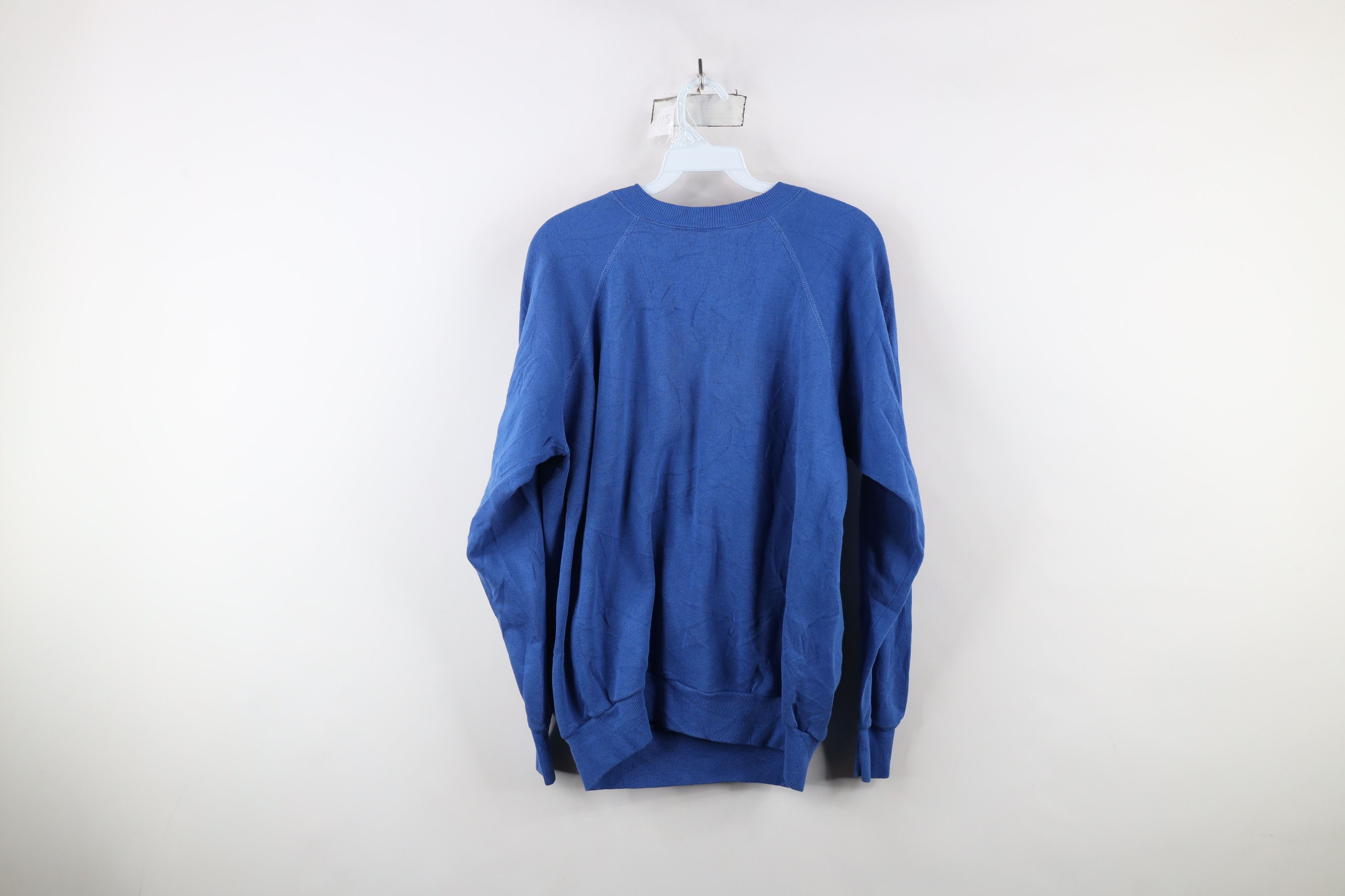 Vintage Vintage 80s 90s Streetwear Crewneck Sweatshirt Royal USA Size US XL / EU 56 / 4 - 11 Thumbnail