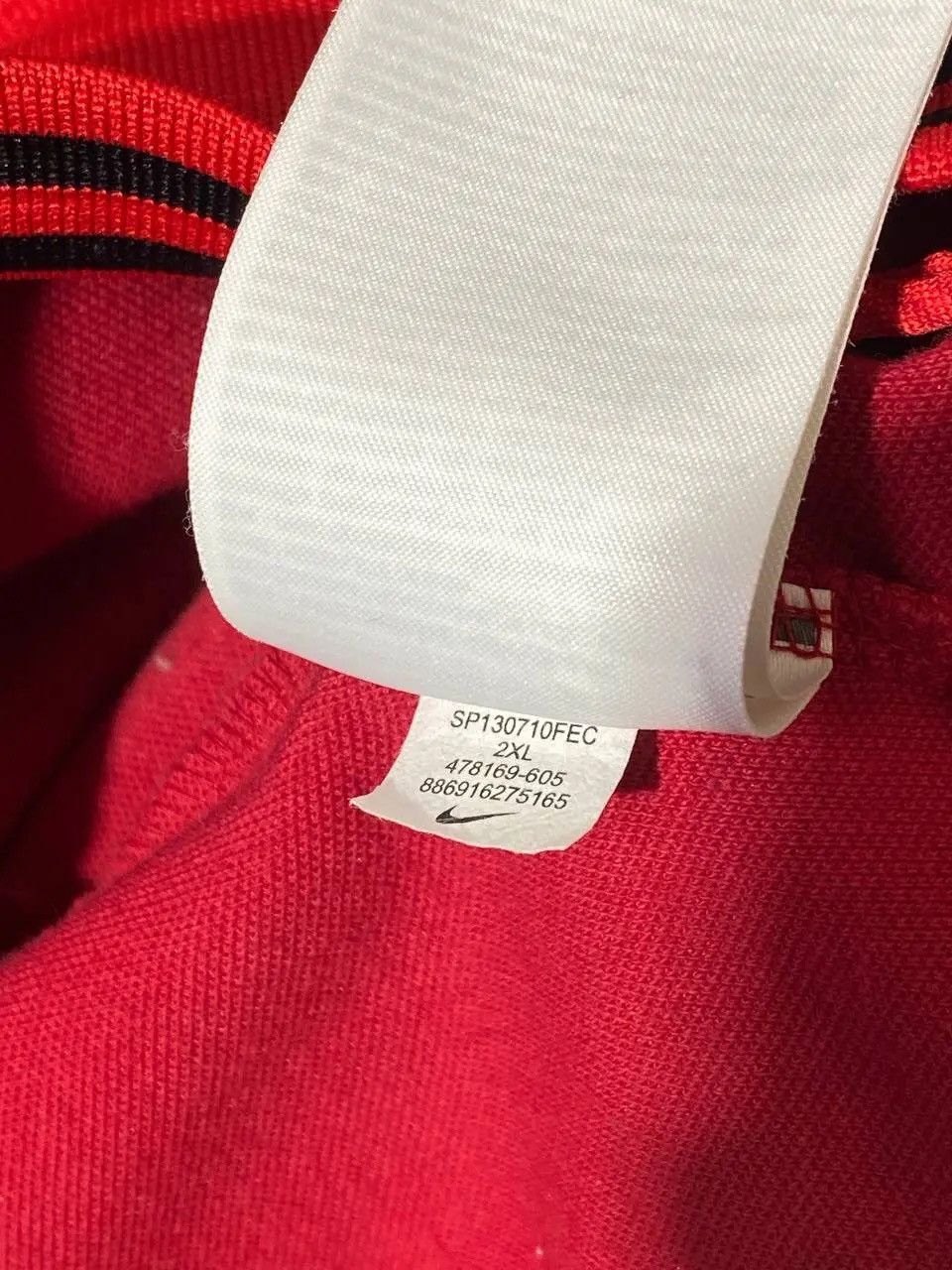 Nike Nike x Manchester United 2013 Tracksuit Jacket In Red Size US XXL / EU 58 / 5 - 9 Thumbnail