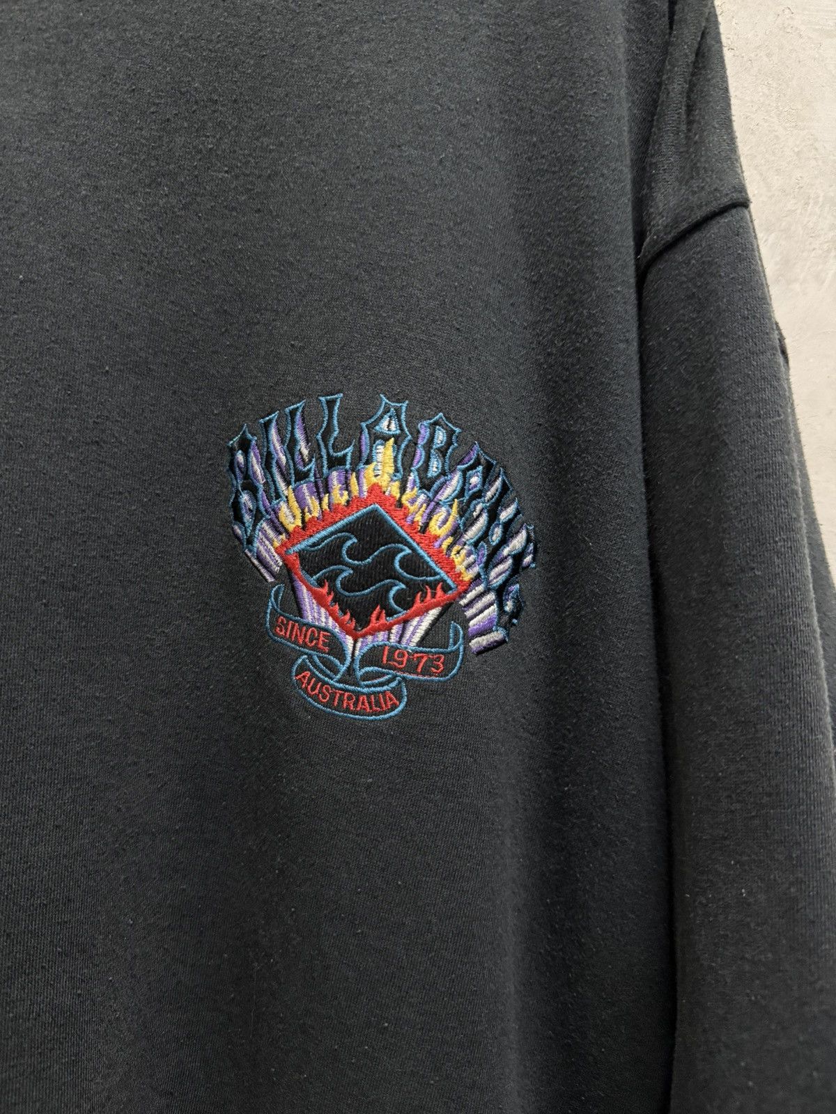 Vintage Vintage 90s Billabong Embroidery Flame Surfwear Baggy Hoodie Size US XL / EU 56 / 4 - 5 Thumbnail