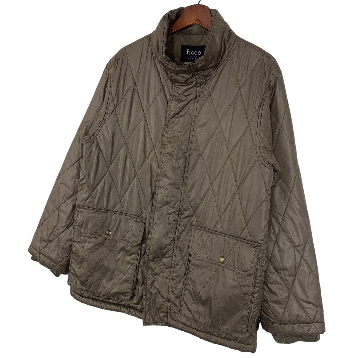 Designer × Vintage × Yoshiyuki Konishi Vintage Ficce Futuro By Yoshiyuki Konishi Quilted Jacket Size US M / EU 48-50 / 2 - 3 Thumbnail