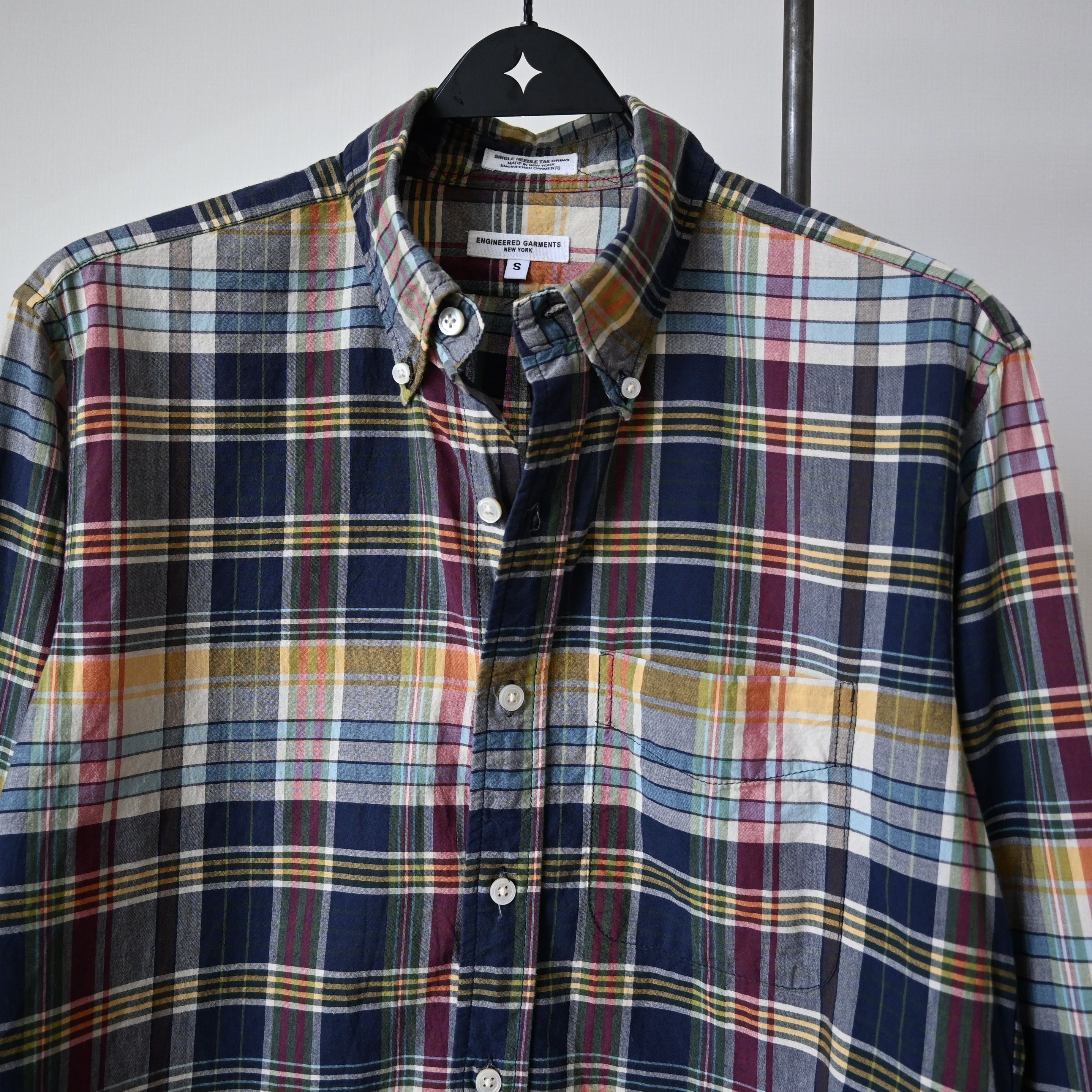 Engineered Garments Engineered Garments "19th Century BD Shirt" madras plaid, S Size US S / EU 44-46 / 1 - 10 Thumbnail